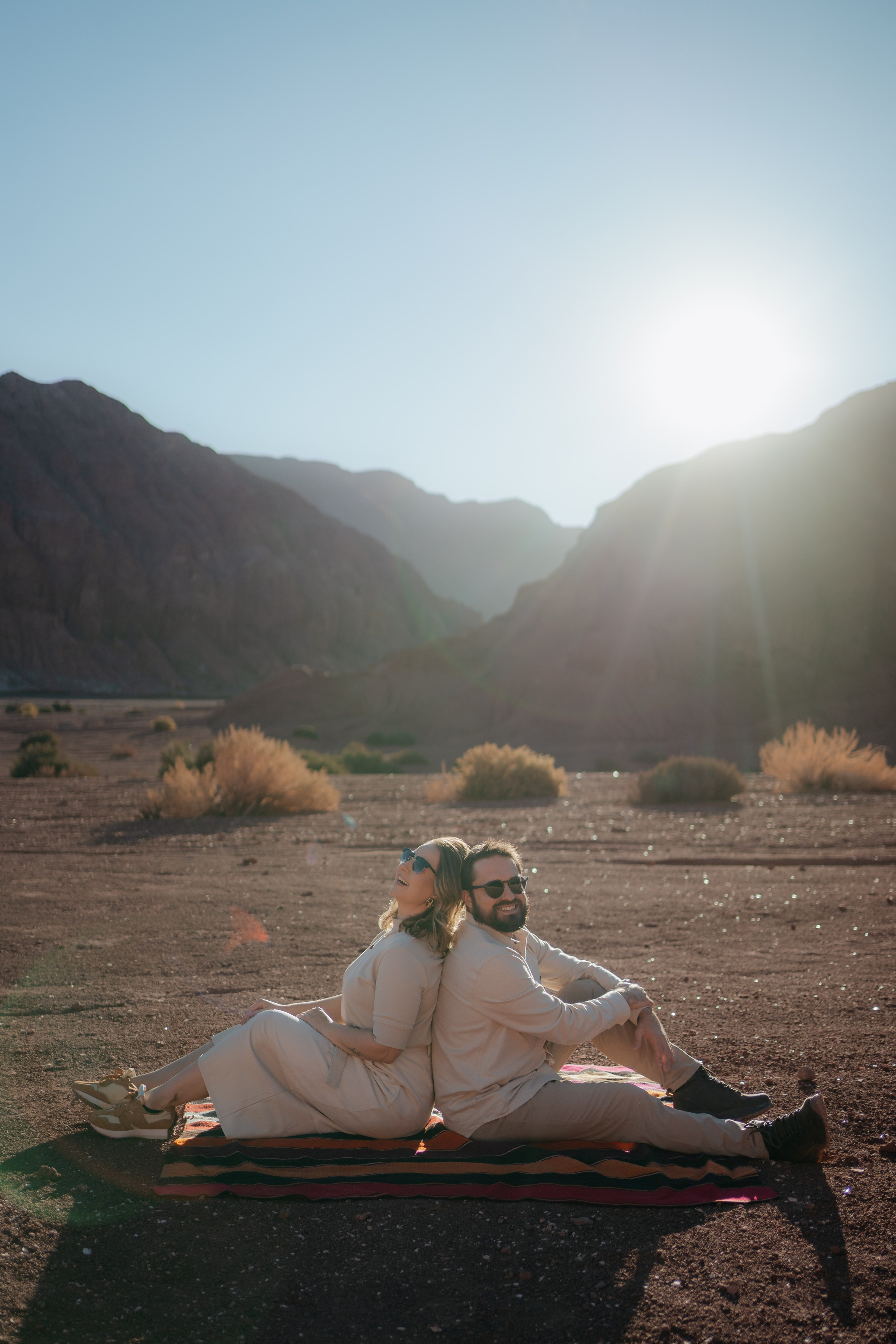 Vale do Arcoíris — Ensaio casual. Fotógrafo em San Pedro de Atacama