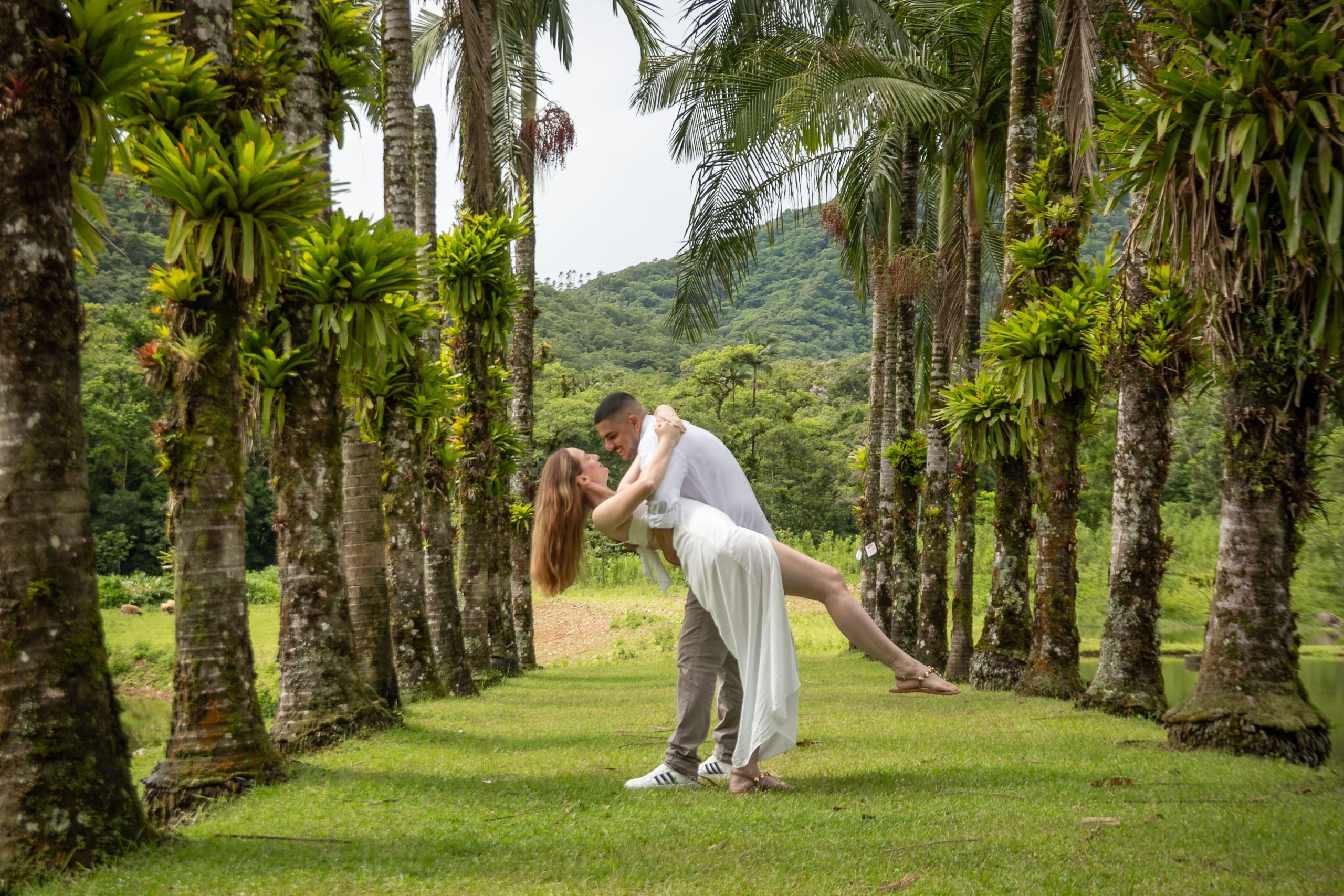 Ensaio Pré-Wedding em Meio à Natureza: Parque Recanto Diamante na Estrada Bonita, Joinville. Marcus Monteiro Fotografia