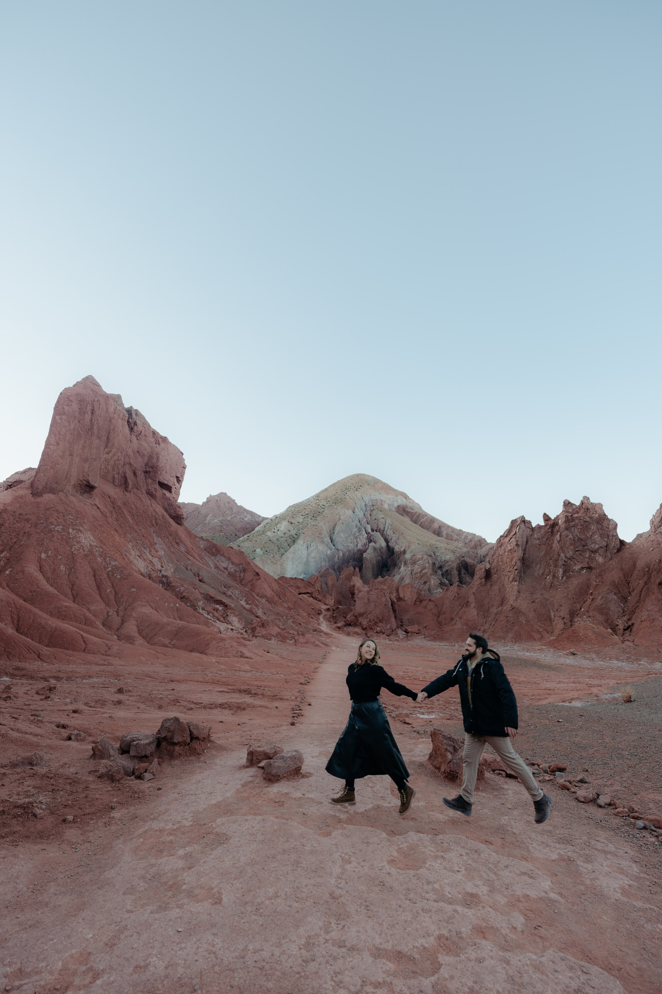 Vale do Arcoíris — Ensaio casual. Fotógrafo em San Pedro de Atacama
