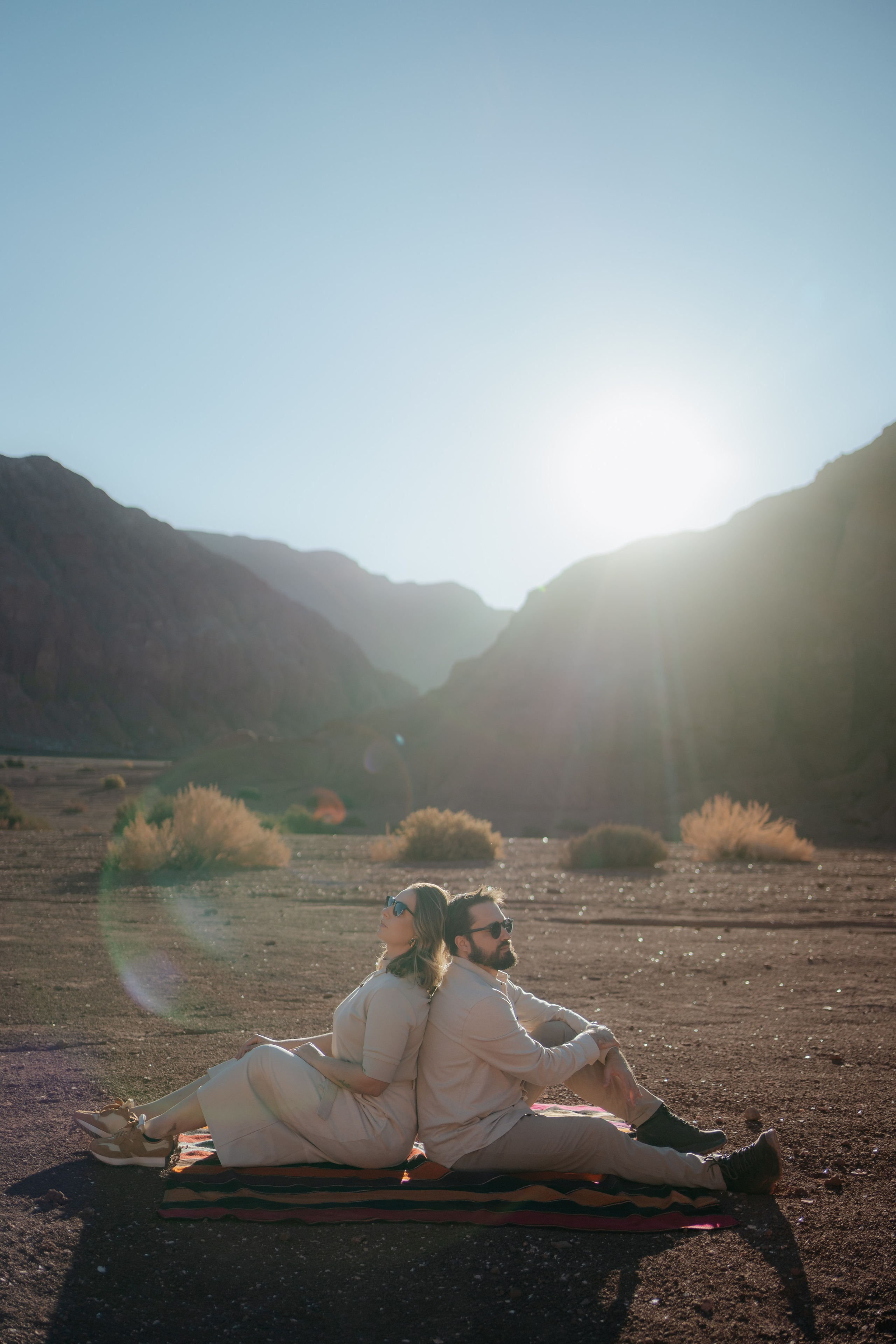 Vale do Arcoíris — Ensaio casual. Fotógrafo em San Pedro de Atacama