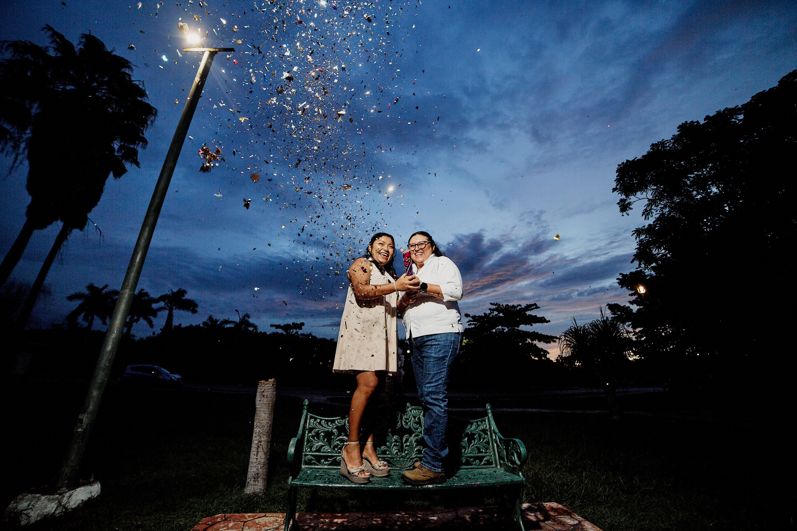 Yenny y Fatima. Christian Ku fotógrafo en Mérida, Yucatán
