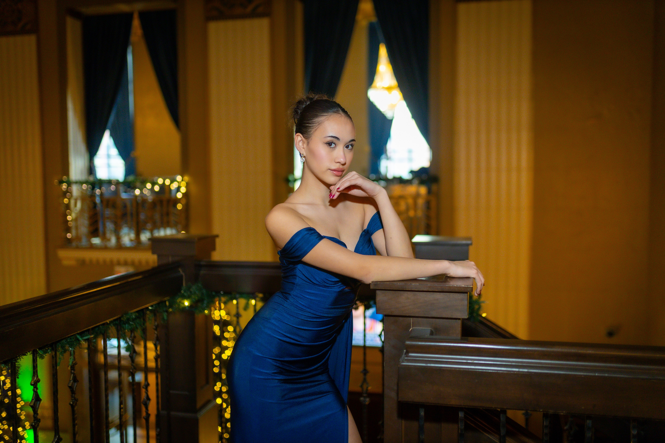 Sidney Jean Victoria — Classic Blue Elegance. ProFly Media Inc. — Cinematic photo and video production for brands, businesses, and spaces in Calgary