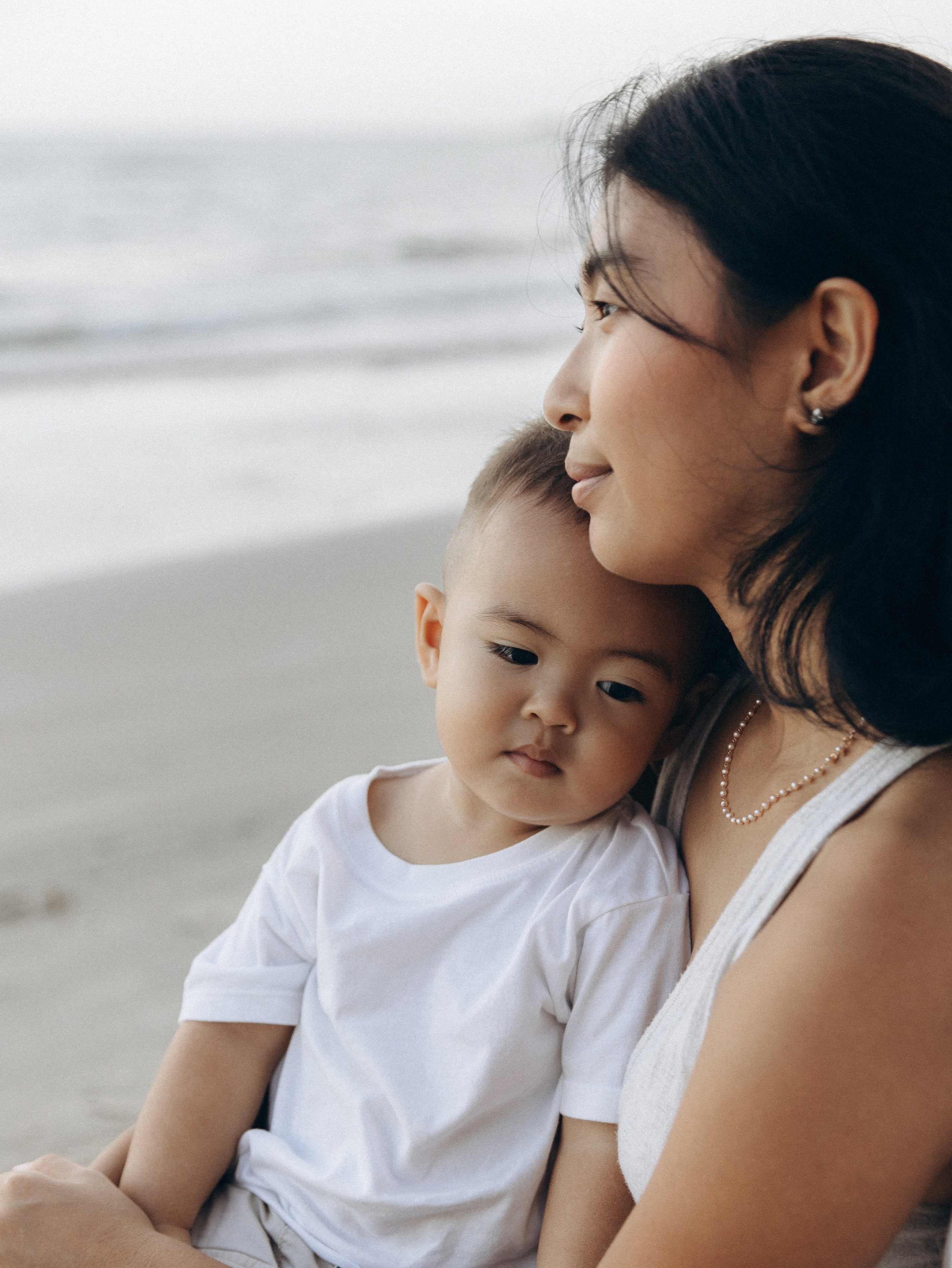 At the beach. Family and wedding photographer in Bangkok, Thailand