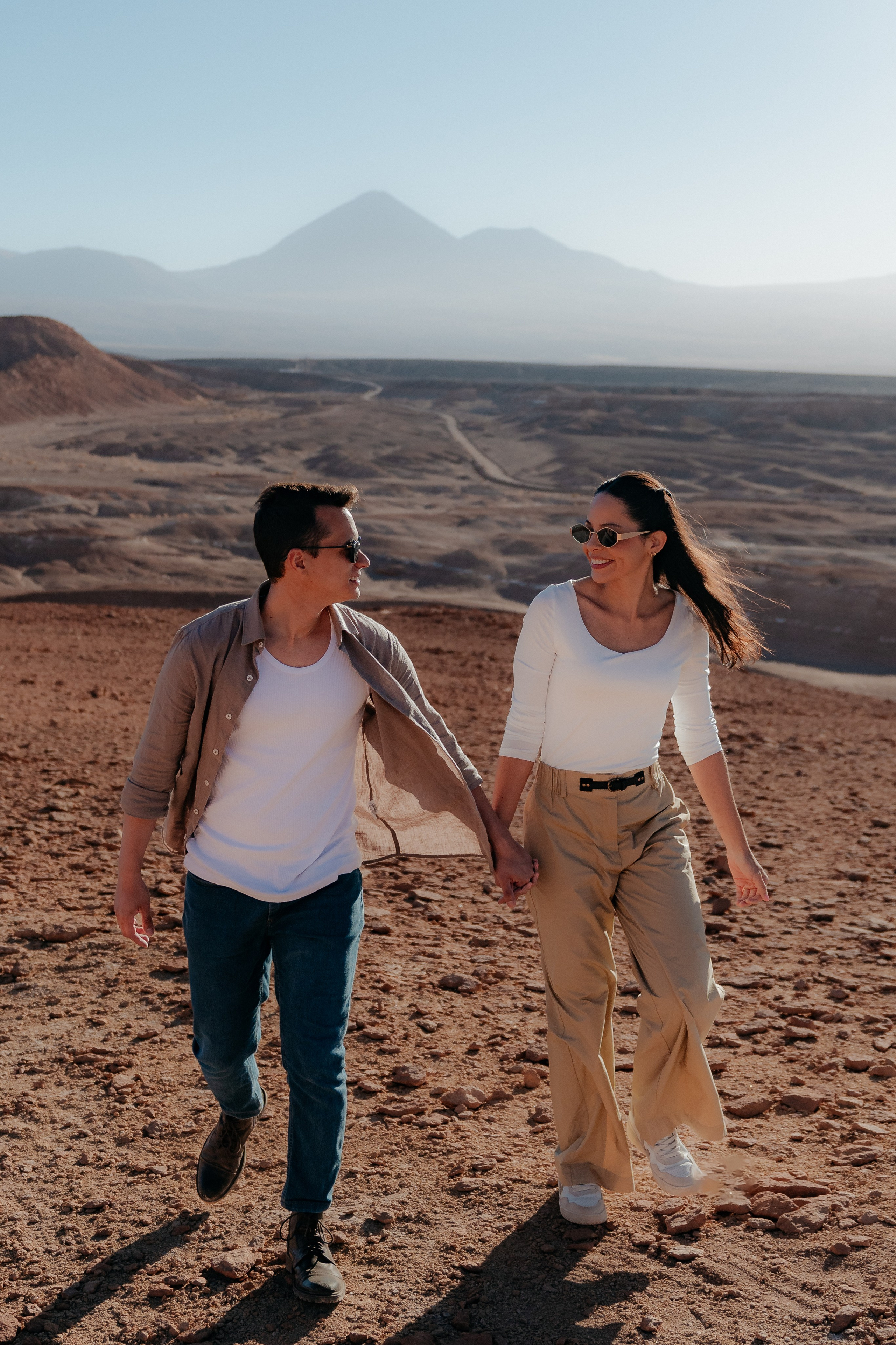 Vale dos Cogumelos — Sessão casual. Fotógrafo em San Pedro de Atacama