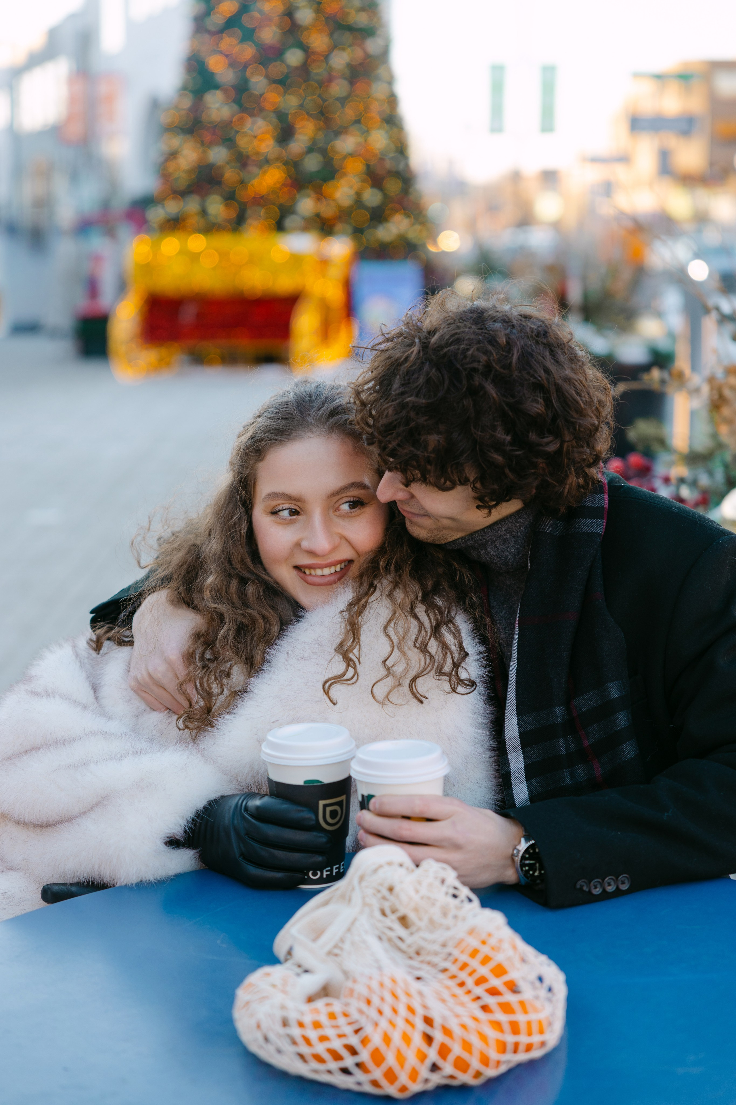 Christmas magic together. Photographer Elvira Hryshchenko