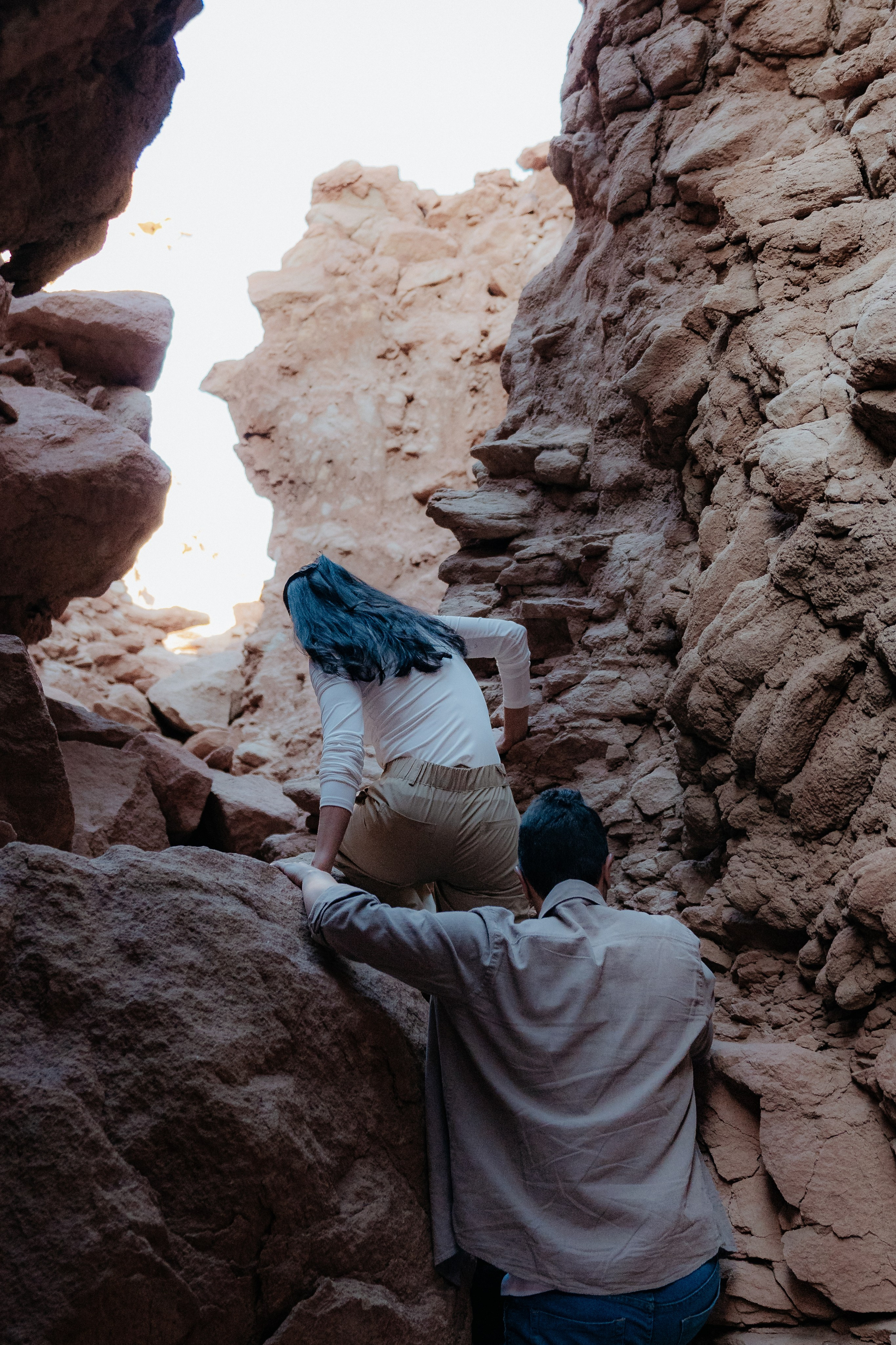 Vale dos Cogumelos — Sessão casual. Fotógrafo em San Pedro de Atacama