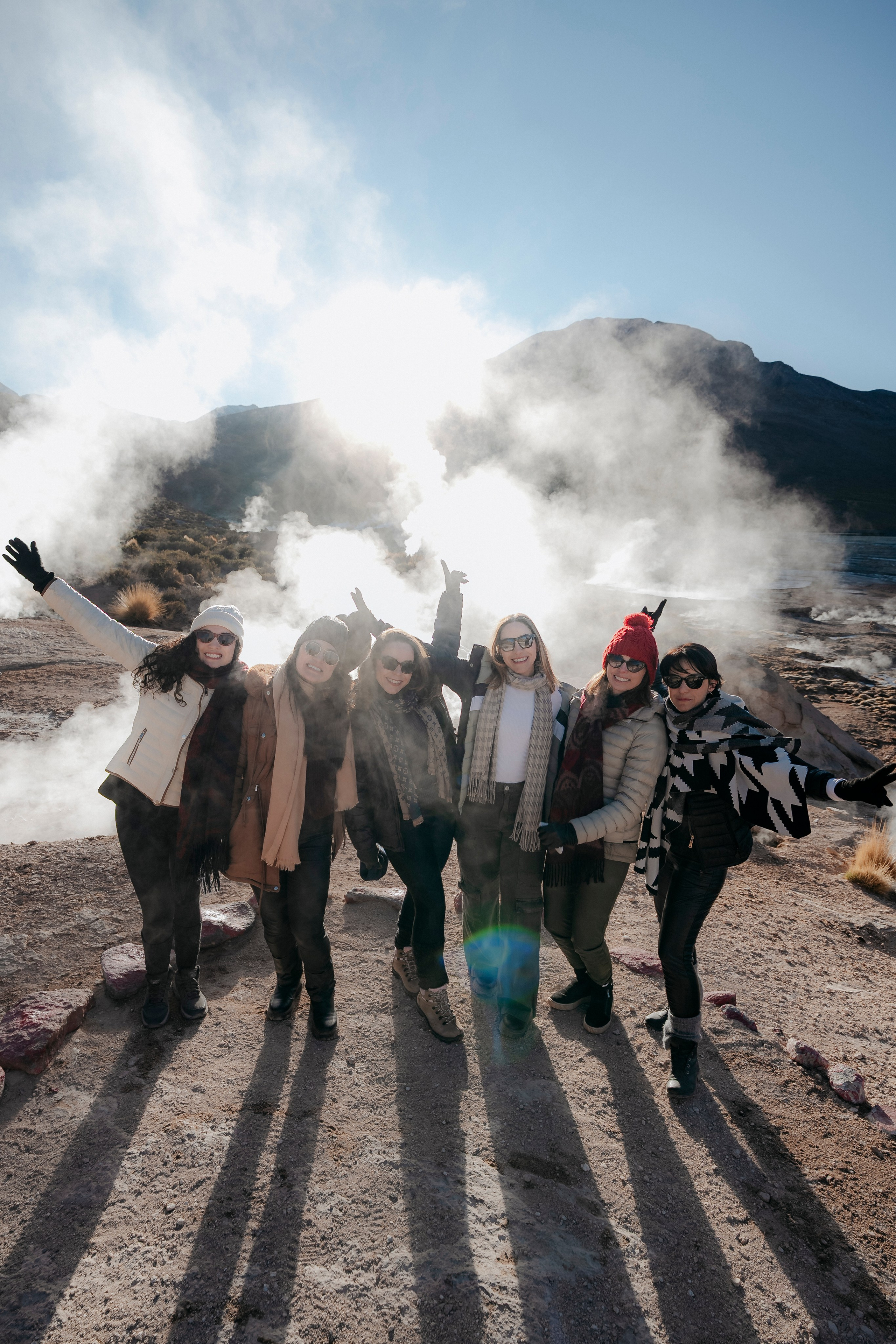 Cobertura de passeio — Geyser el Tatio. Fotógrafo em San Pedro de Atacama