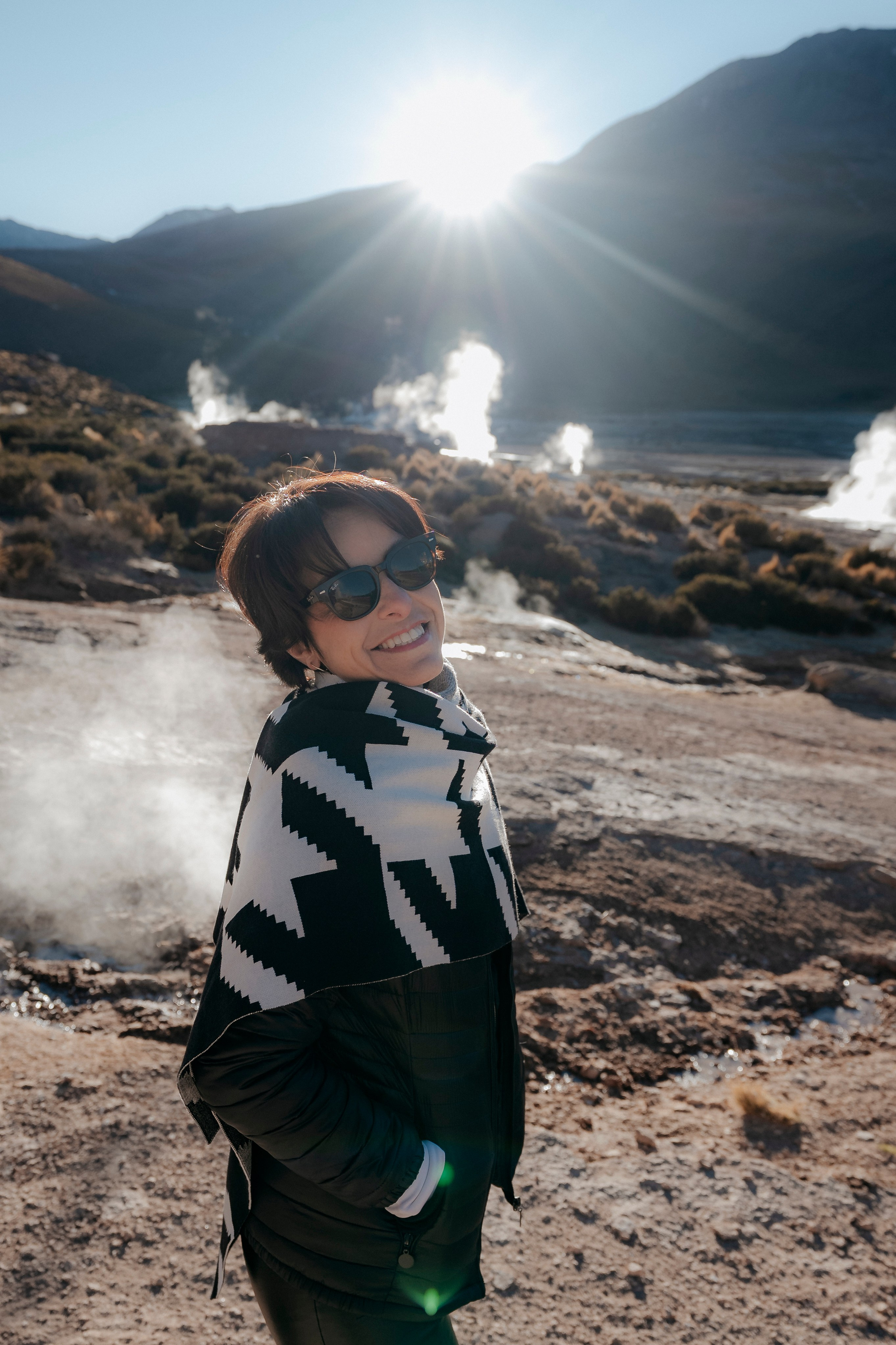 Cobertura de passeio — Geyser el Tatio. Fotógrafo em San Pedro de Atacama