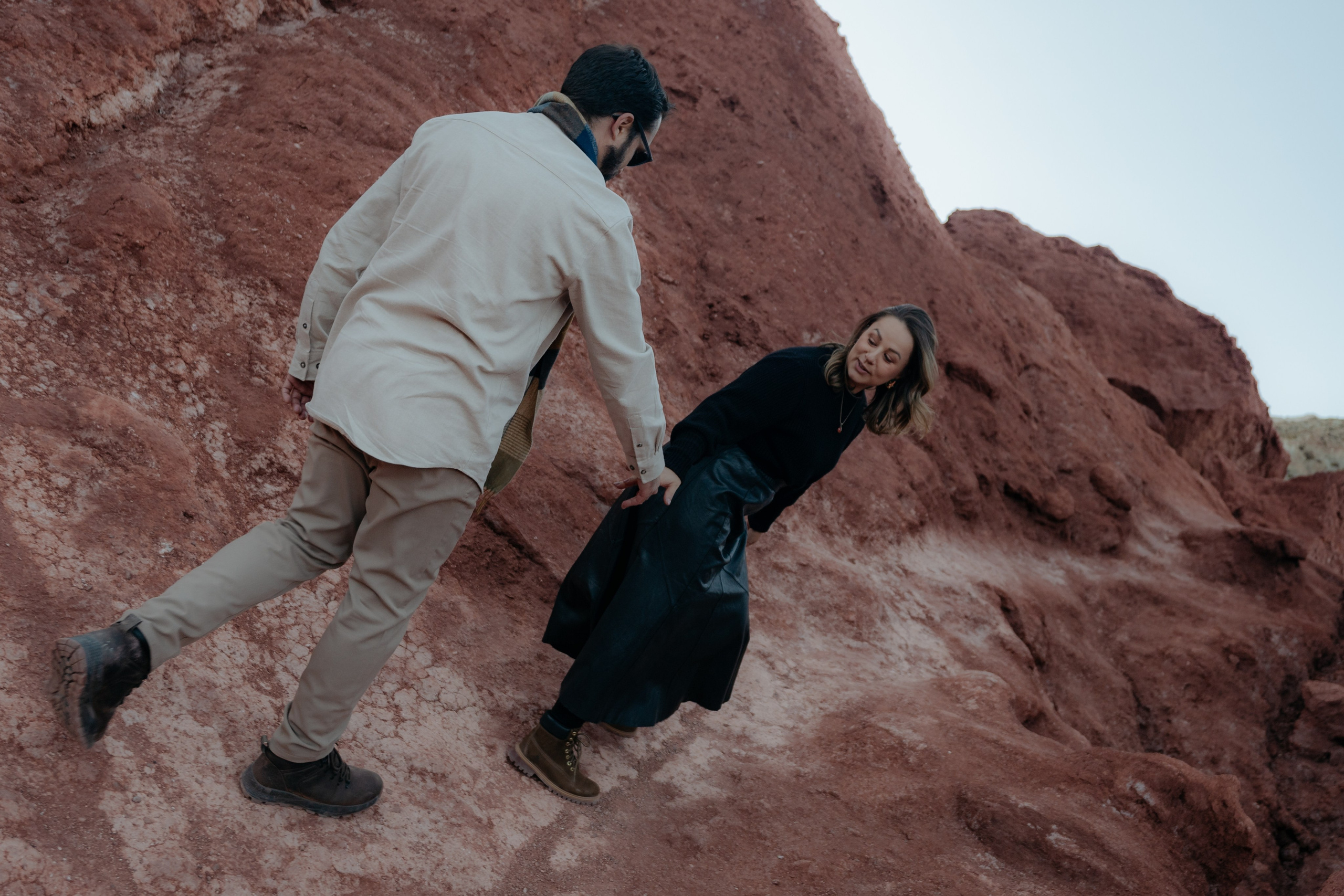 Vale do Arcoíris — Ensaio casual. Fotógrafo em San Pedro de Atacama