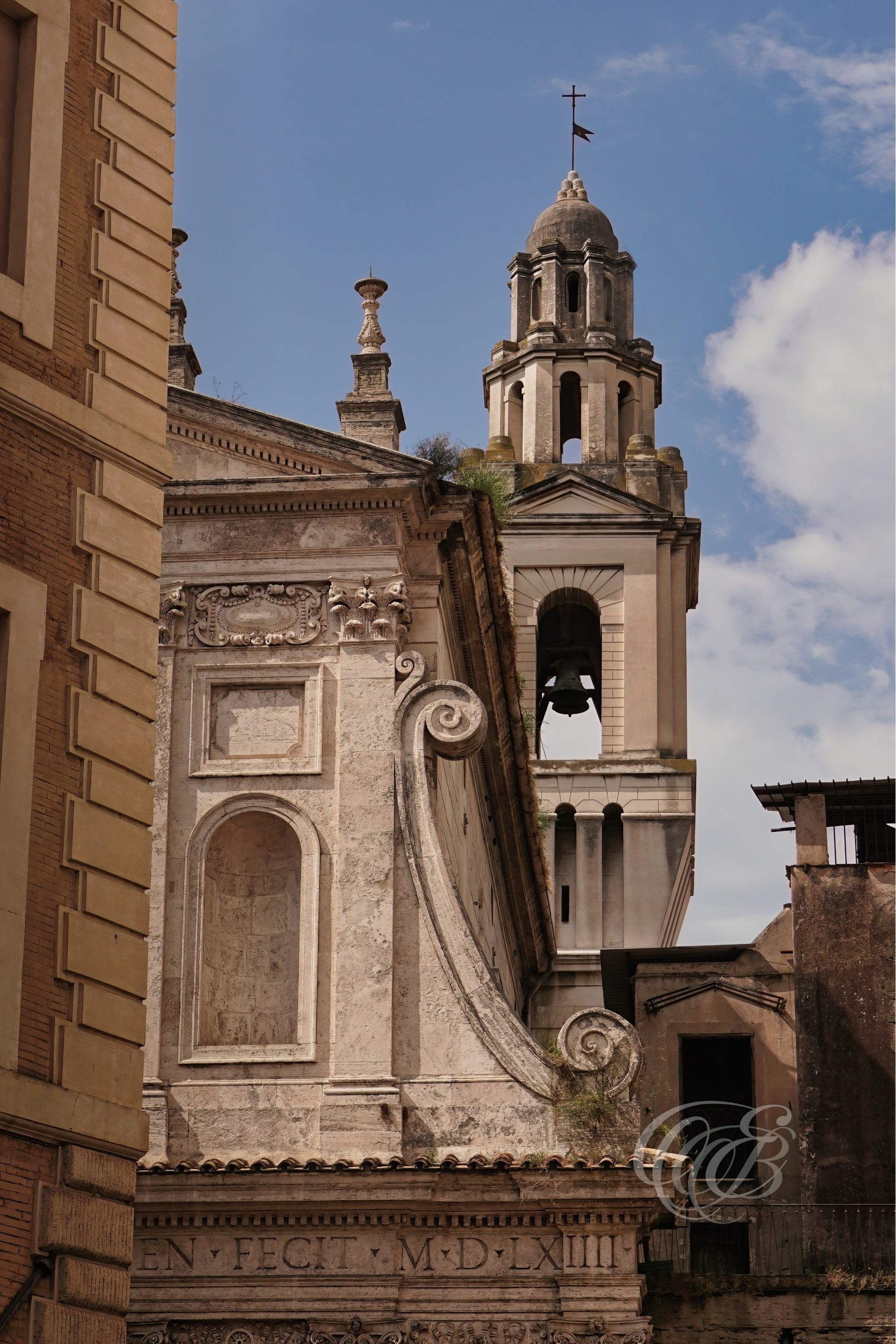 Rome, Italy – The Church of St. Catherine – Eduardo Bartoli Fine Art Photography – Photograph of the historic Church of St. Catherine in Rome, Baroque architecture, Roman landmark – Rome, Italy – The Church of St. Catherine – Eduardo Bartoli Fine Art Photography.