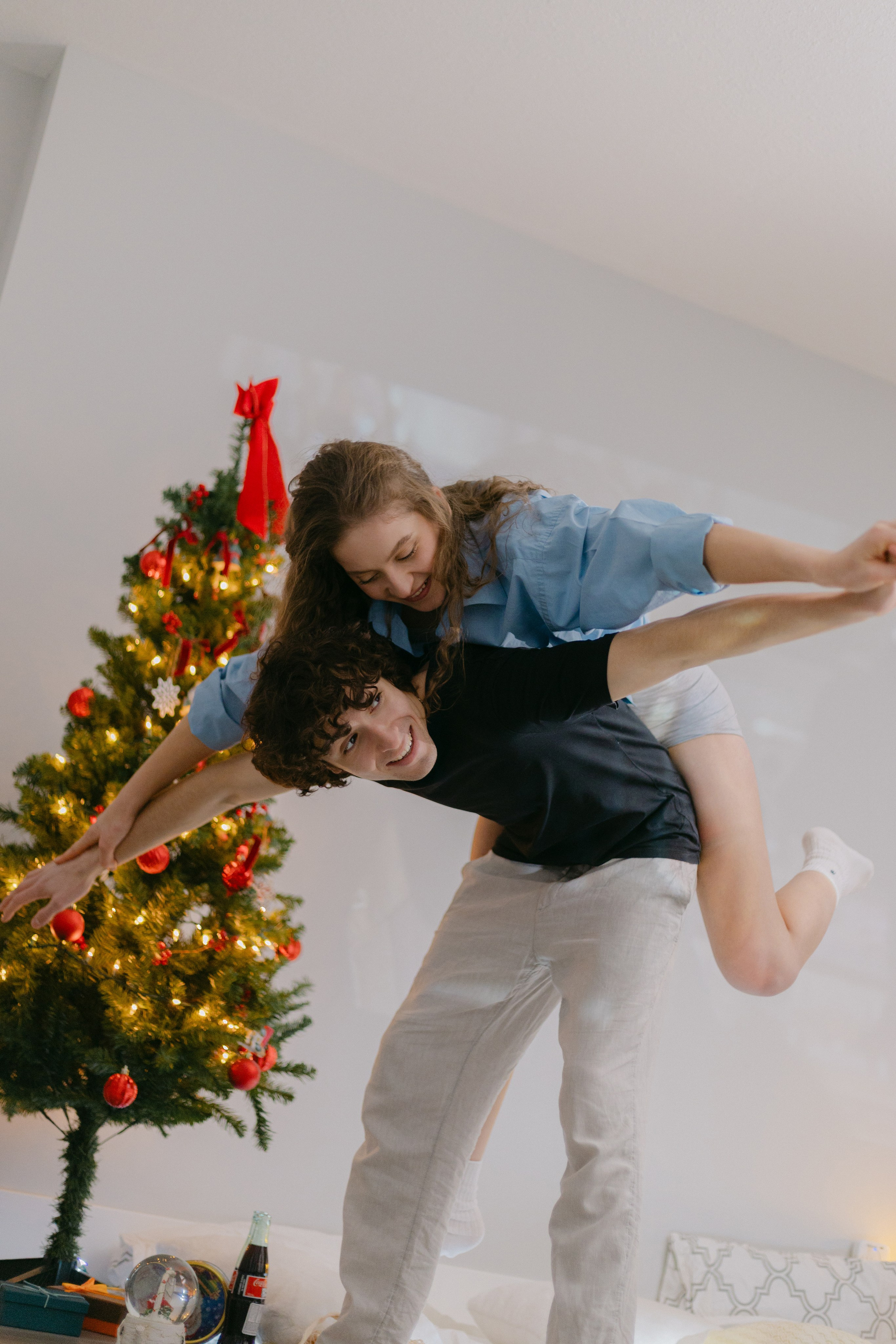 Christmas magic together. Photographer Elvira Hryshchenko