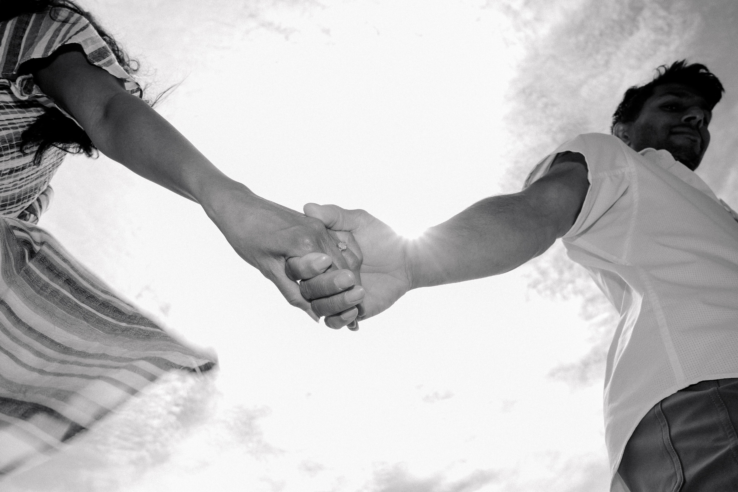 Romantic Engagement Photoshoot in Toronto | Natural & Candid Moments. Madhurina photography