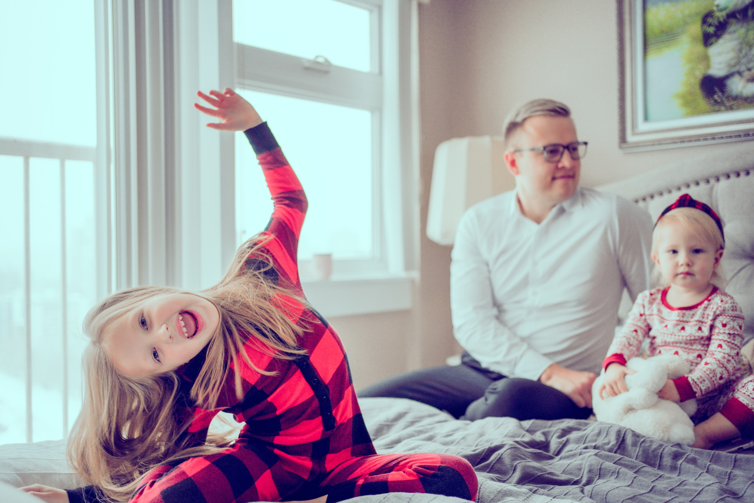 Happiness is in our home. Photographer Lana