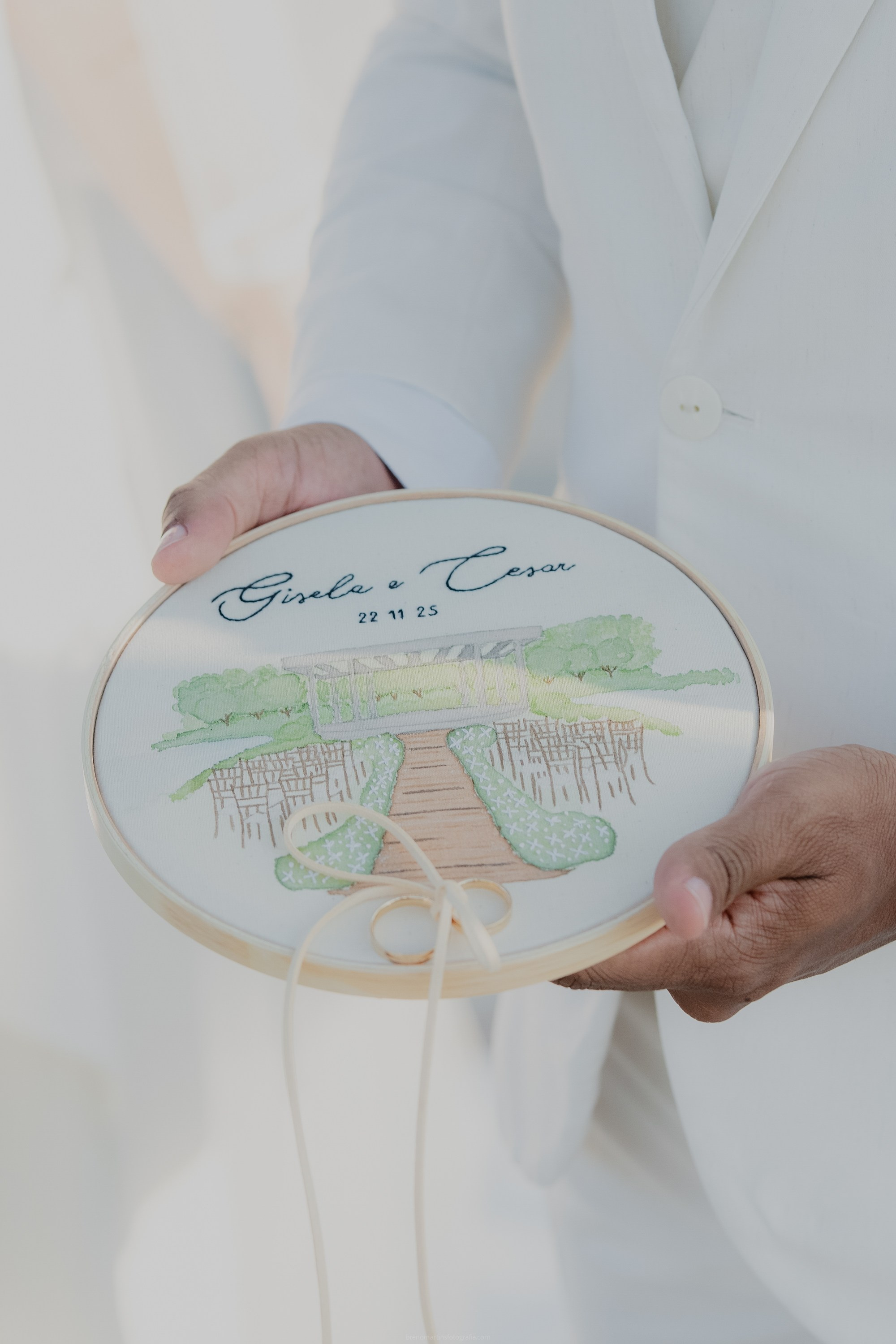 Fotografia de Casamento de Gisela & César - Lagoa Santa Rita - Breno Martins
