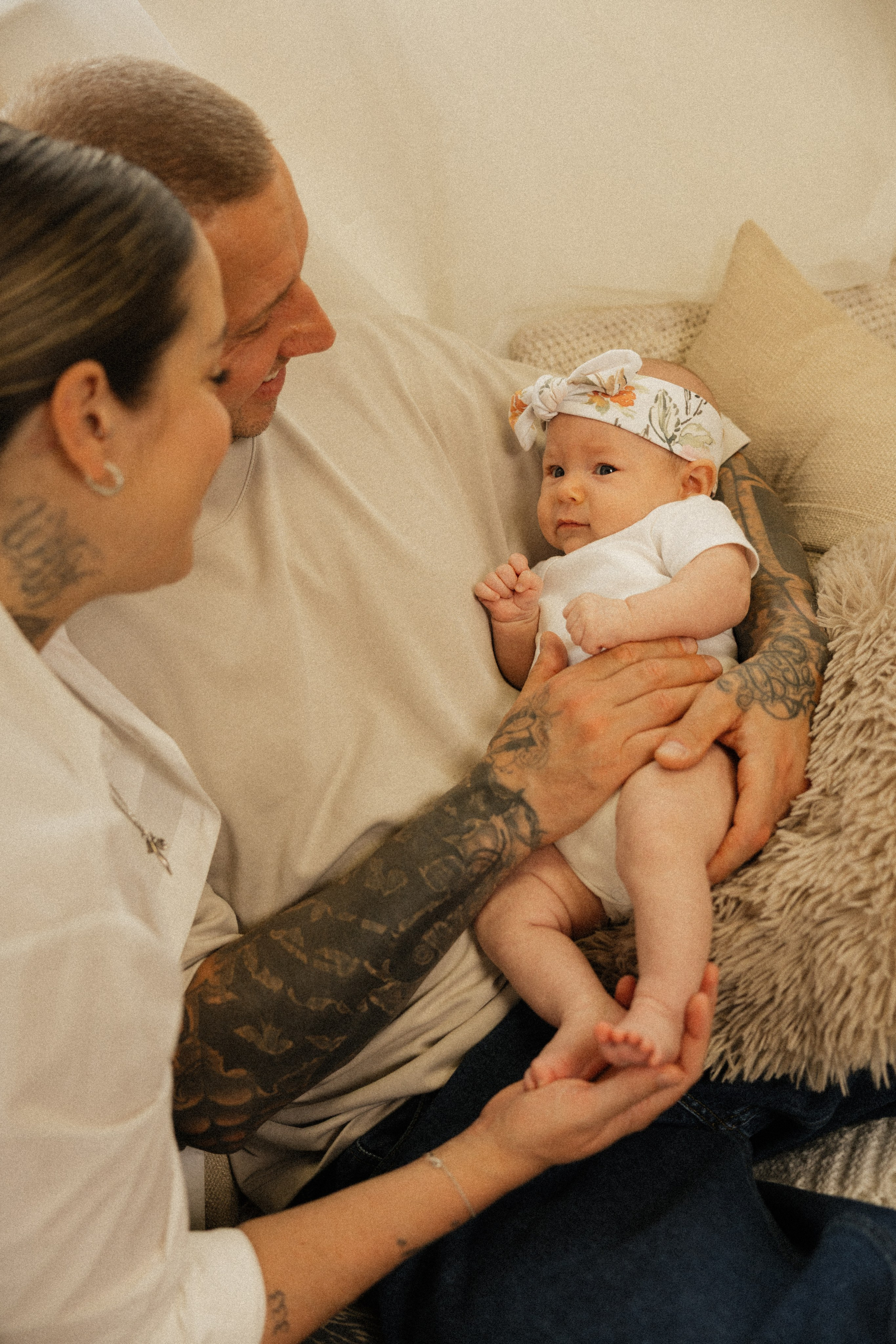 Sebastian and Elyse Family Session with Their Little One 888-554-7827. Photographer Stanislav Antonov