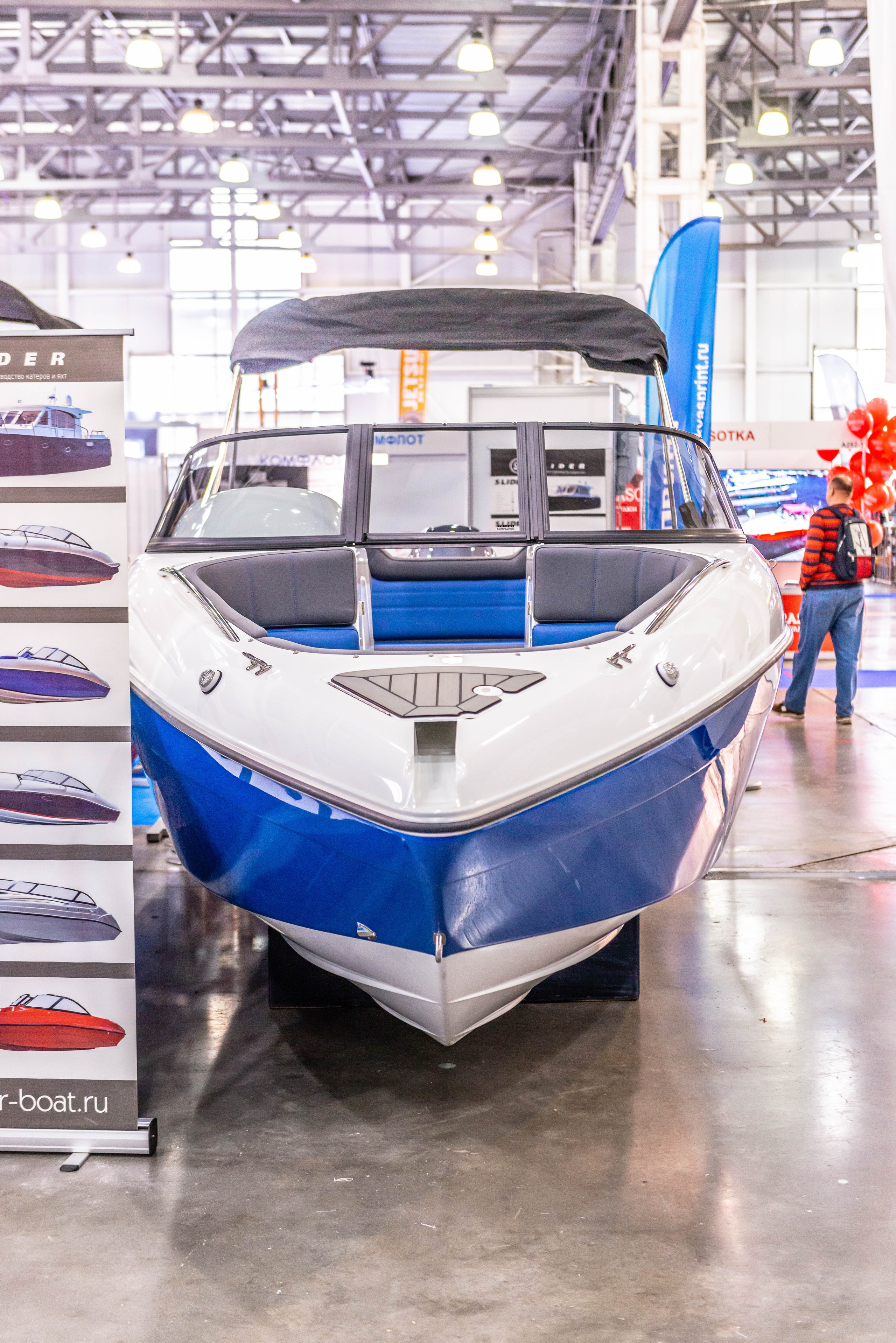 Фотосъемка лодок на Moscow Boat Show 2022. PHOTOGRAPHER QUINTANA ROO