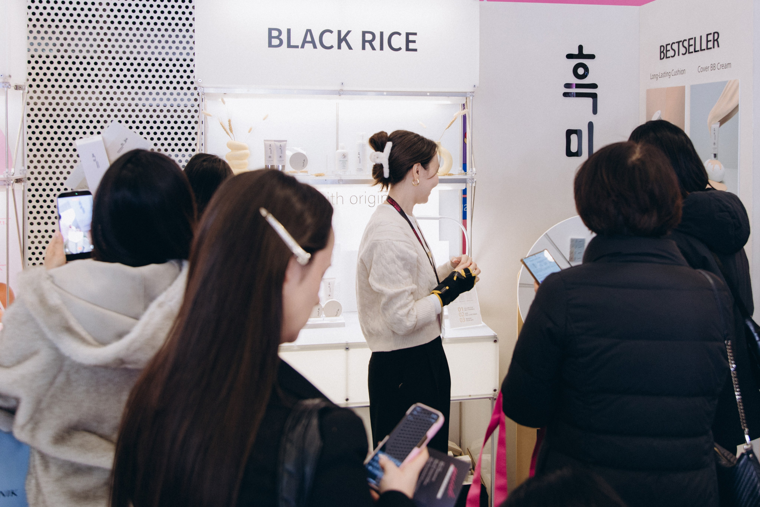 Seoul beauty expo 2025 (Black Rice). Портретный фотограф в Южной Корее Ольга Лян