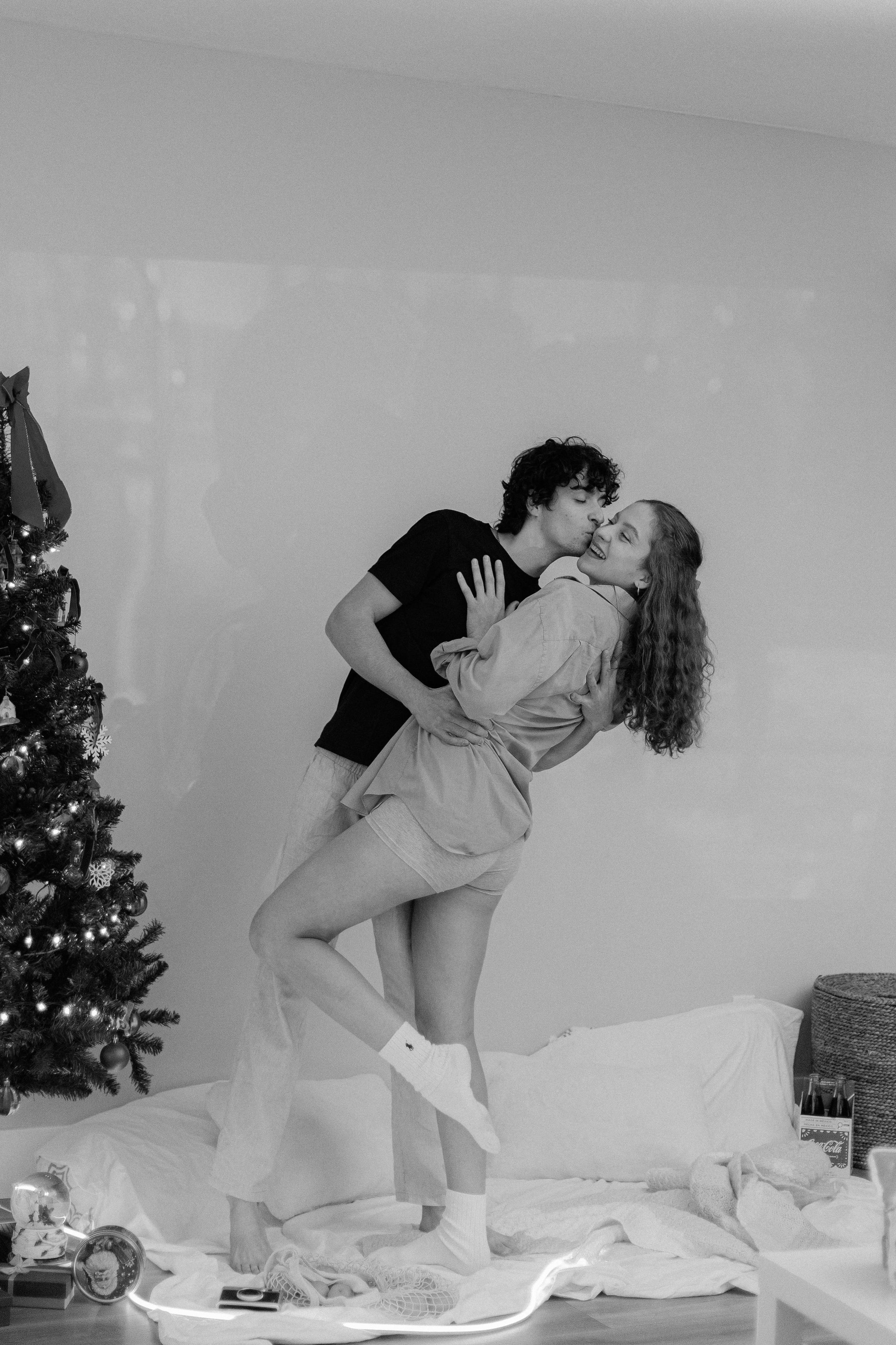 Christmas magic together. Photographer Elvira Hryshchenko