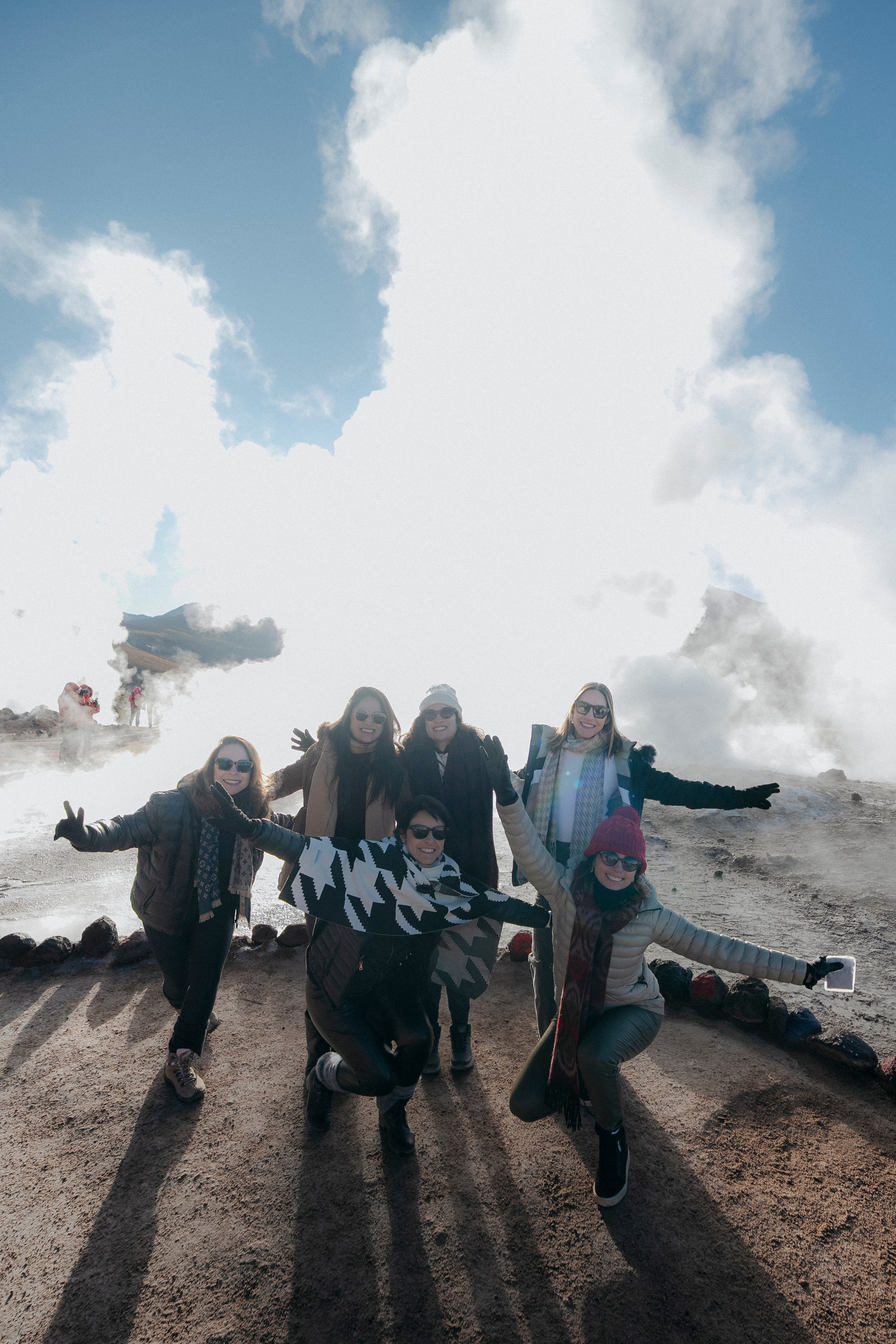 Cobertura de passeio — Geyser el Tatio. Fotógrafo em San Pedro de Atacama