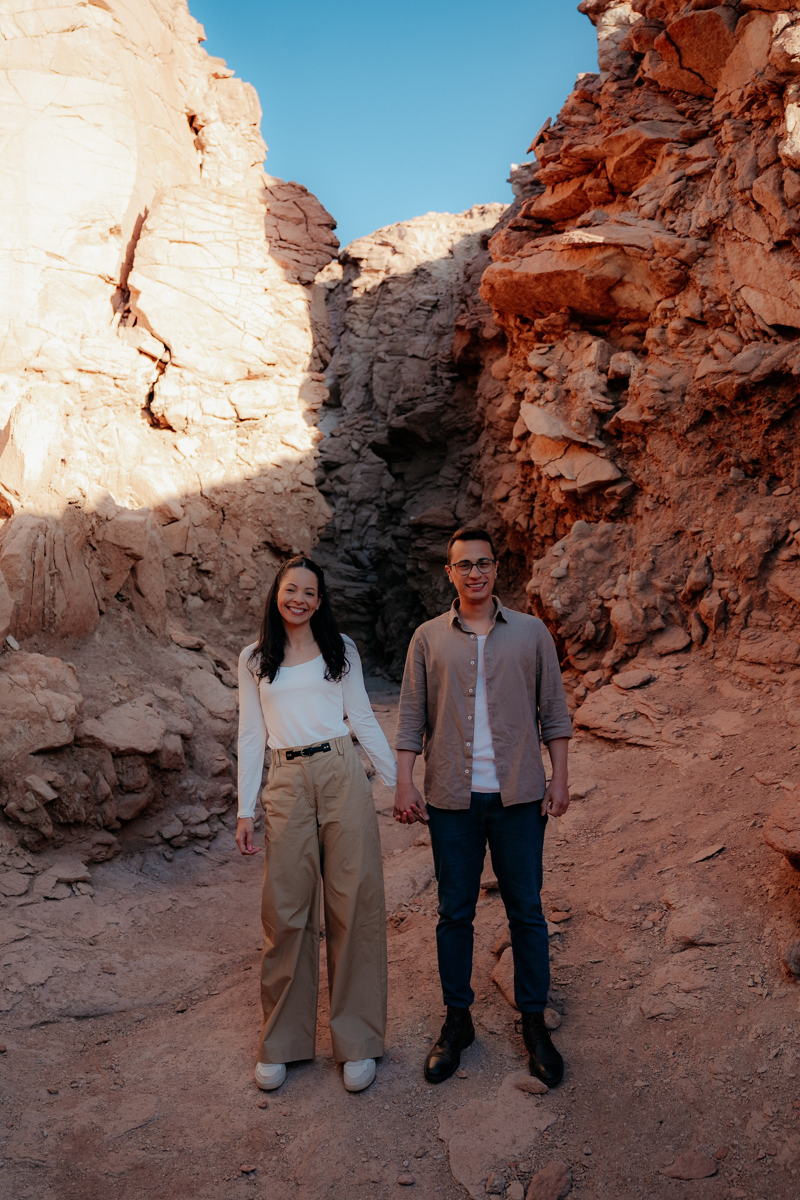 Vale dos Cogumelos — Sessão casual. Fotógrafo em San Pedro de Atacama