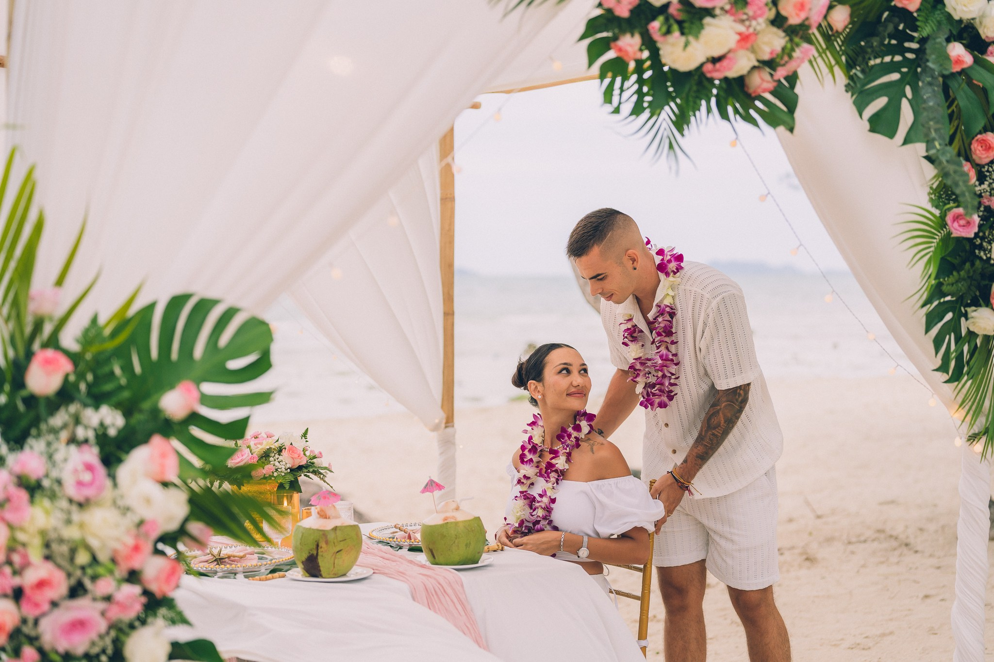Alessandra La Corte and Alberto Quesada Salido. Wedding planner Magic Day Co