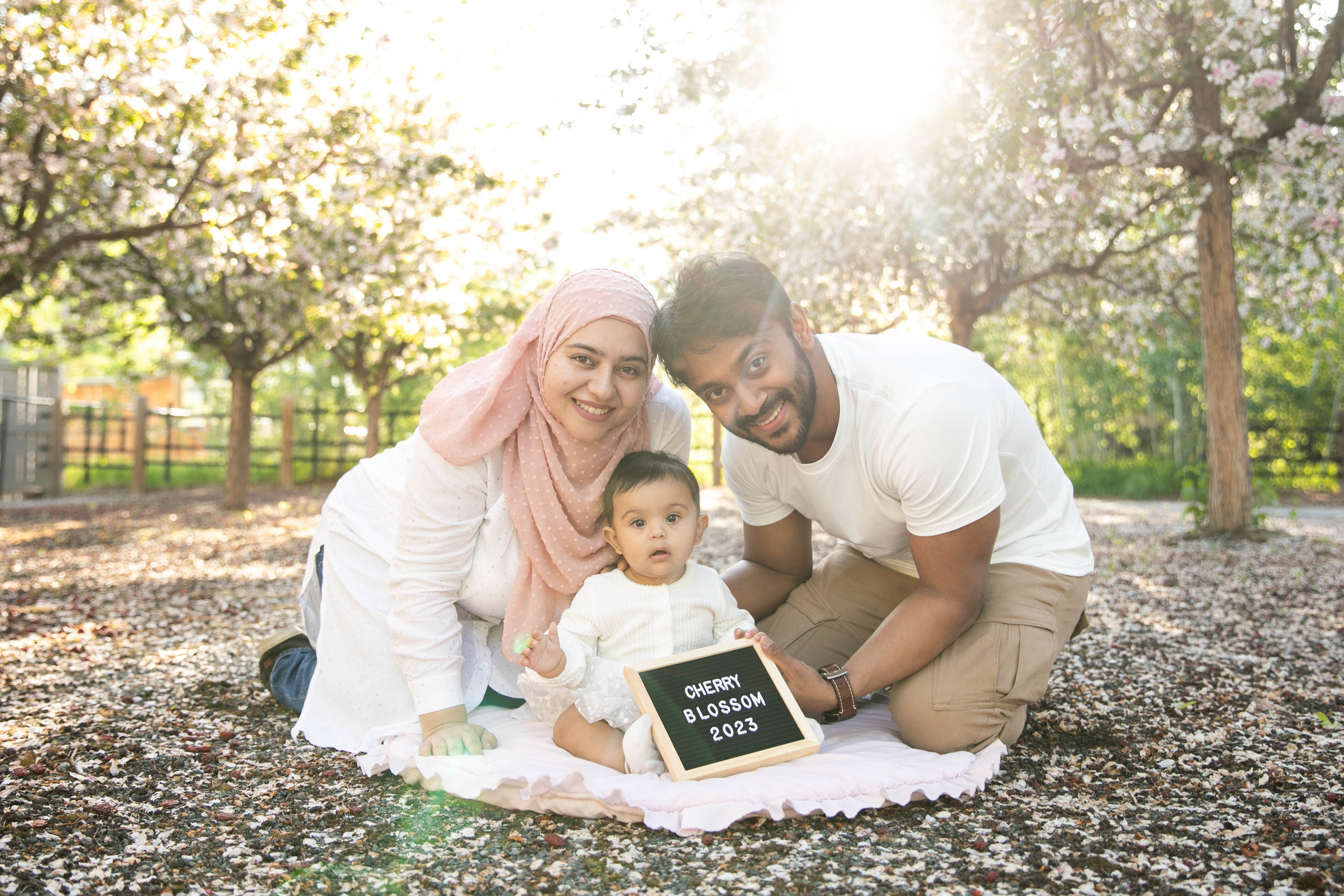 Cherry Blossom — Nabeel Family. Ching Li Photography