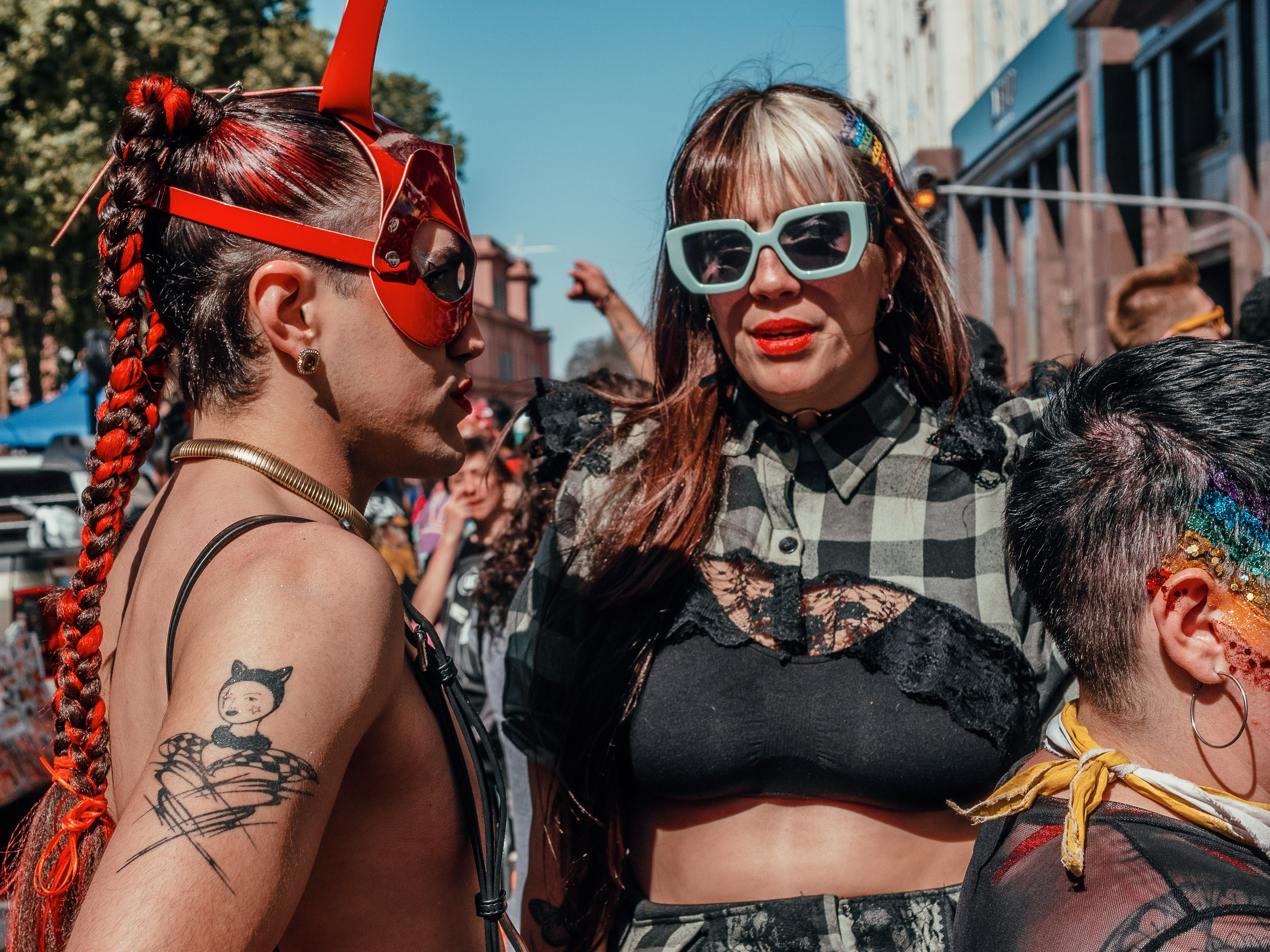 Desfile del Orgullo. Ciudad de Buenos Aires, Argentina. Federico Borobio, fotografía callejera y documental.