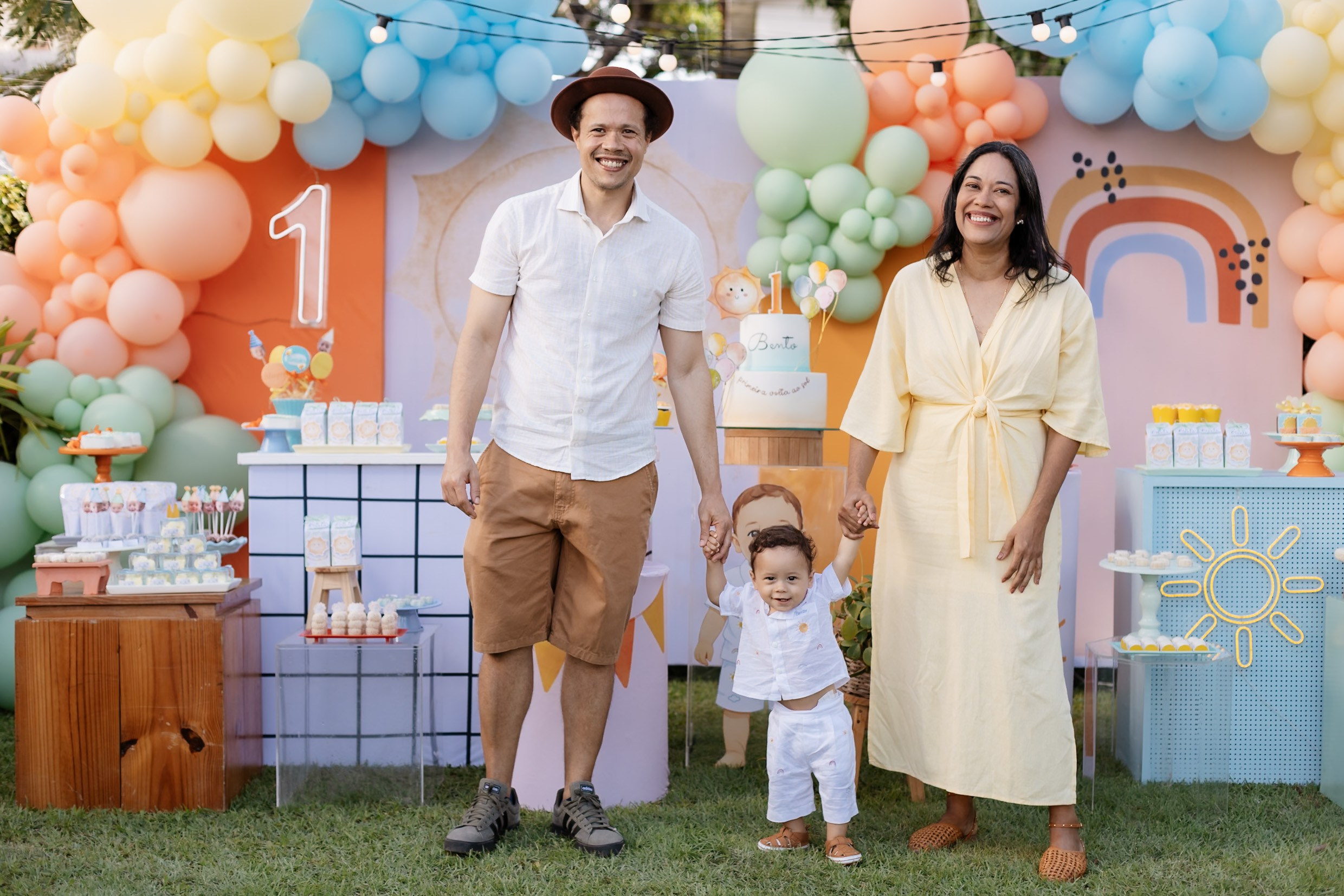 Bento 1 ano • Festa infantil em A Casa com Jardim | Fotografia de Família em Brasília e Recife