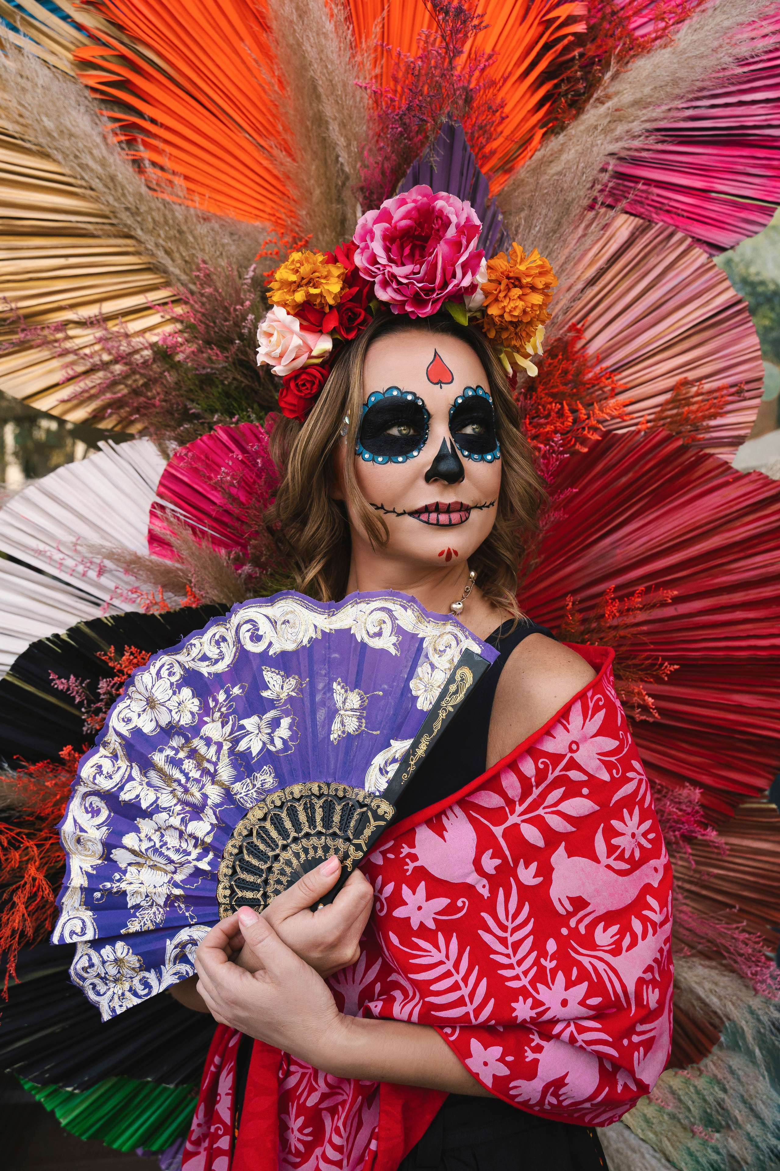 Vacation photoshoot in Mexico City. Capture your trip with a professional photographer in Chapultepec, Roma Dia de los muertos Day of dead. Ekaterina Frolova photography