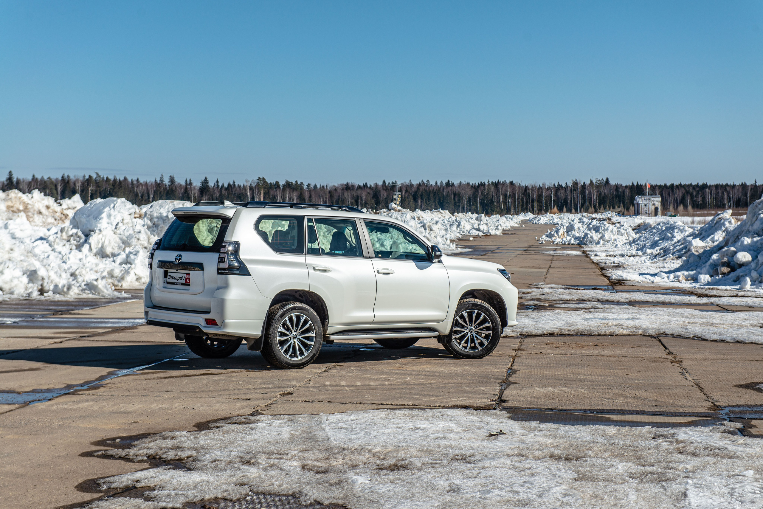 Автомобильная фотосъемка Toyota Prado 2022. PHOTOGRAPHER QUINTANA ROO