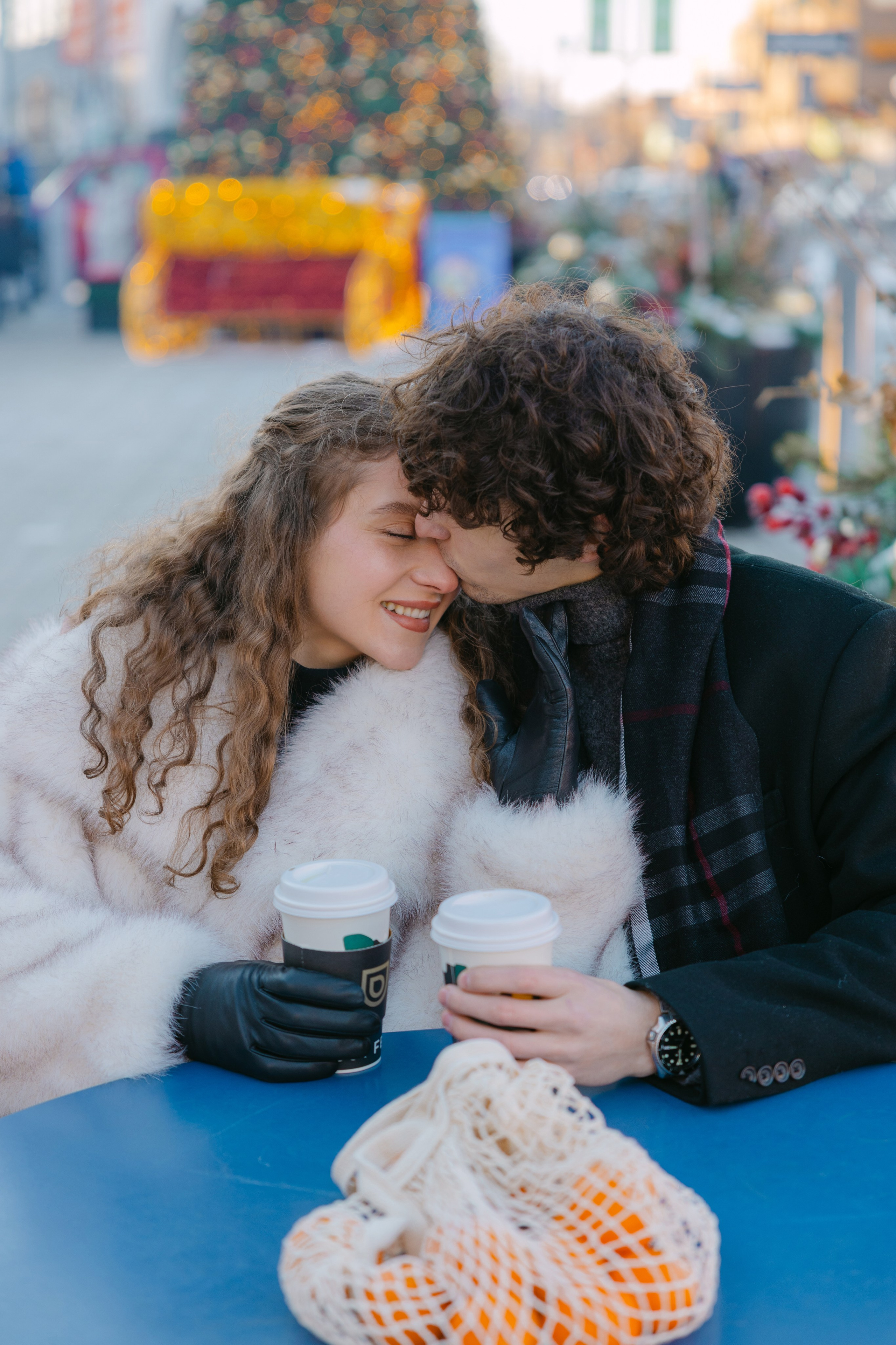 Christmas magic together. Photographer Elvira Hryshchenko