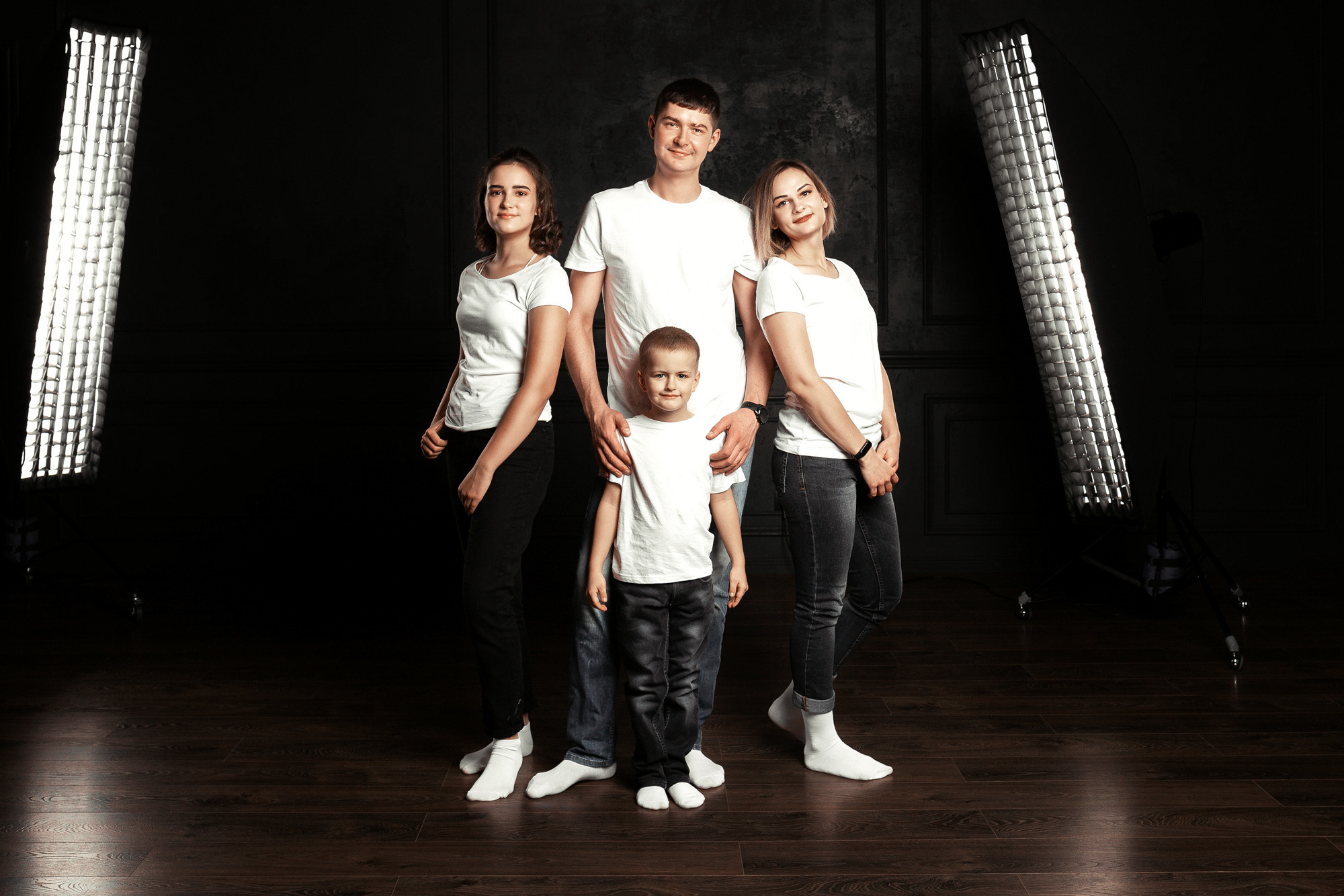 Studio Family Portrait Session Spruce Grove | Dimitri Studio