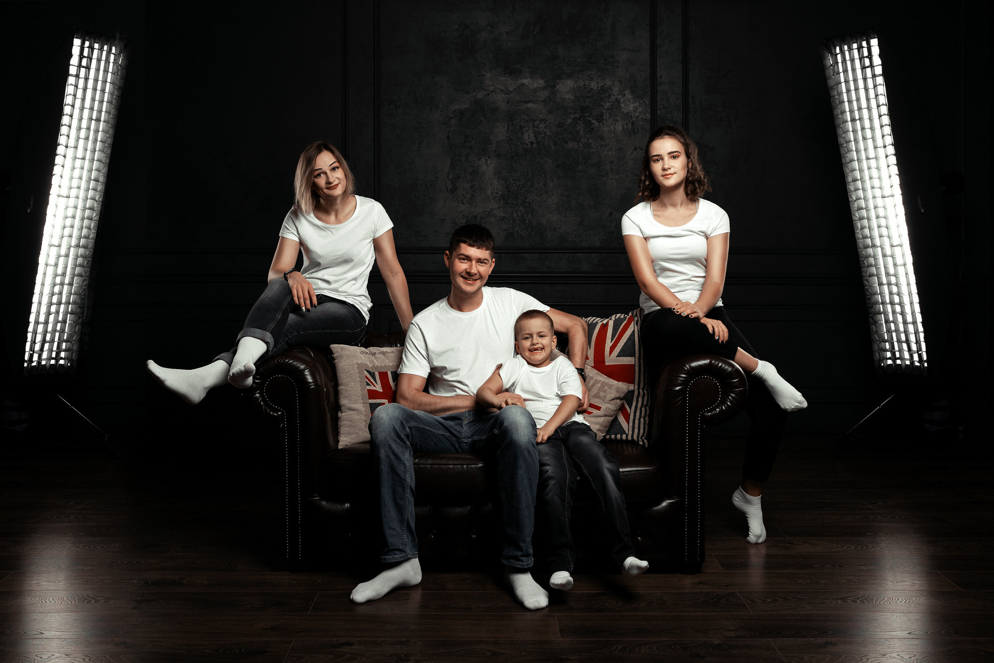 Studio Family Portrait Session Spruce Grove | Dimitri Studio