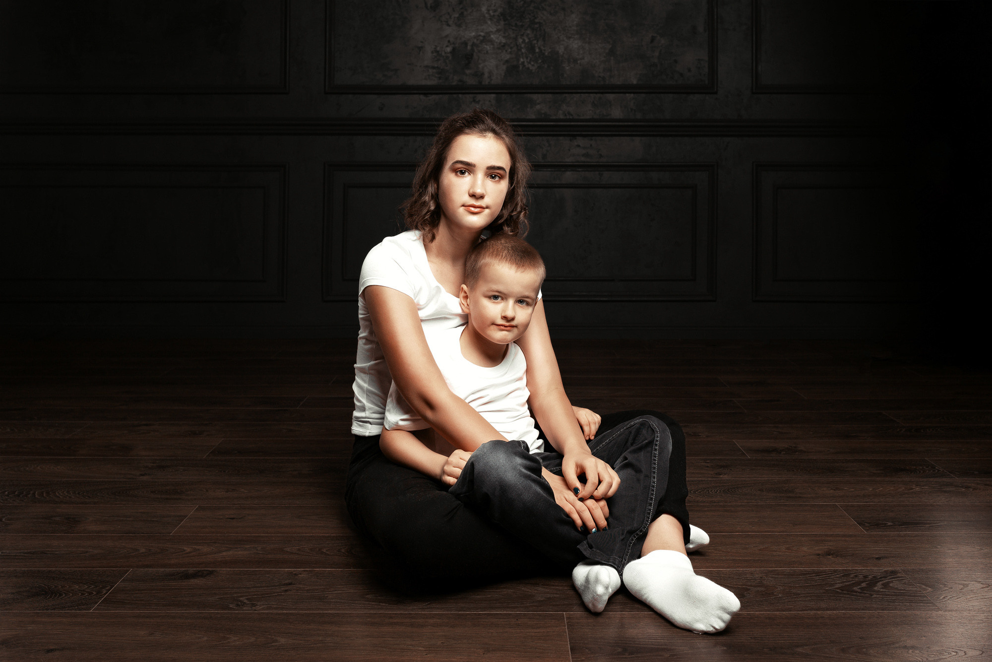 Studio Family Portrait Session Spruce Grove | Dimitri Studio