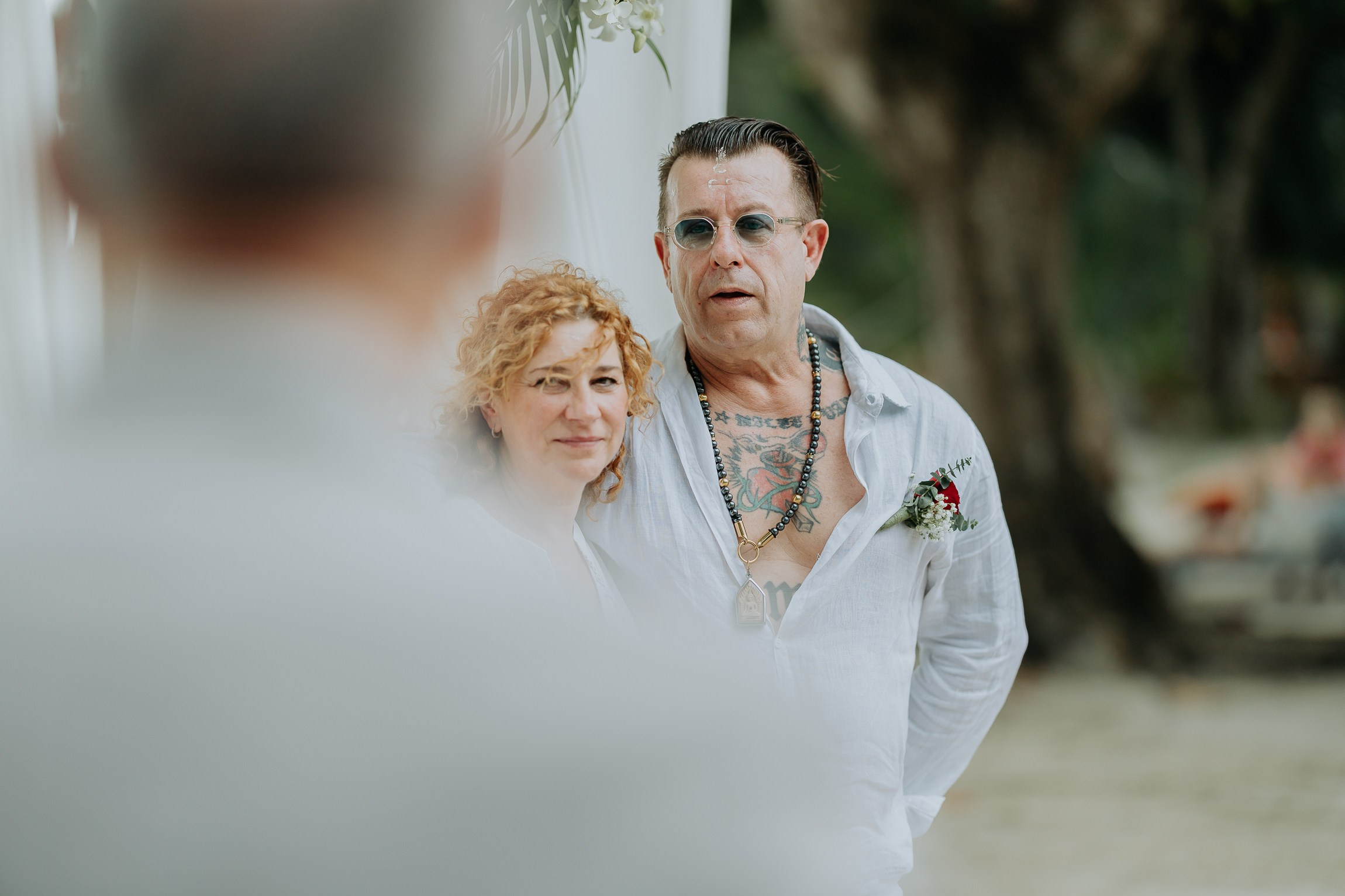 Romantic Buddhist wedding ceremony for two in Koh Samui, Thailand
