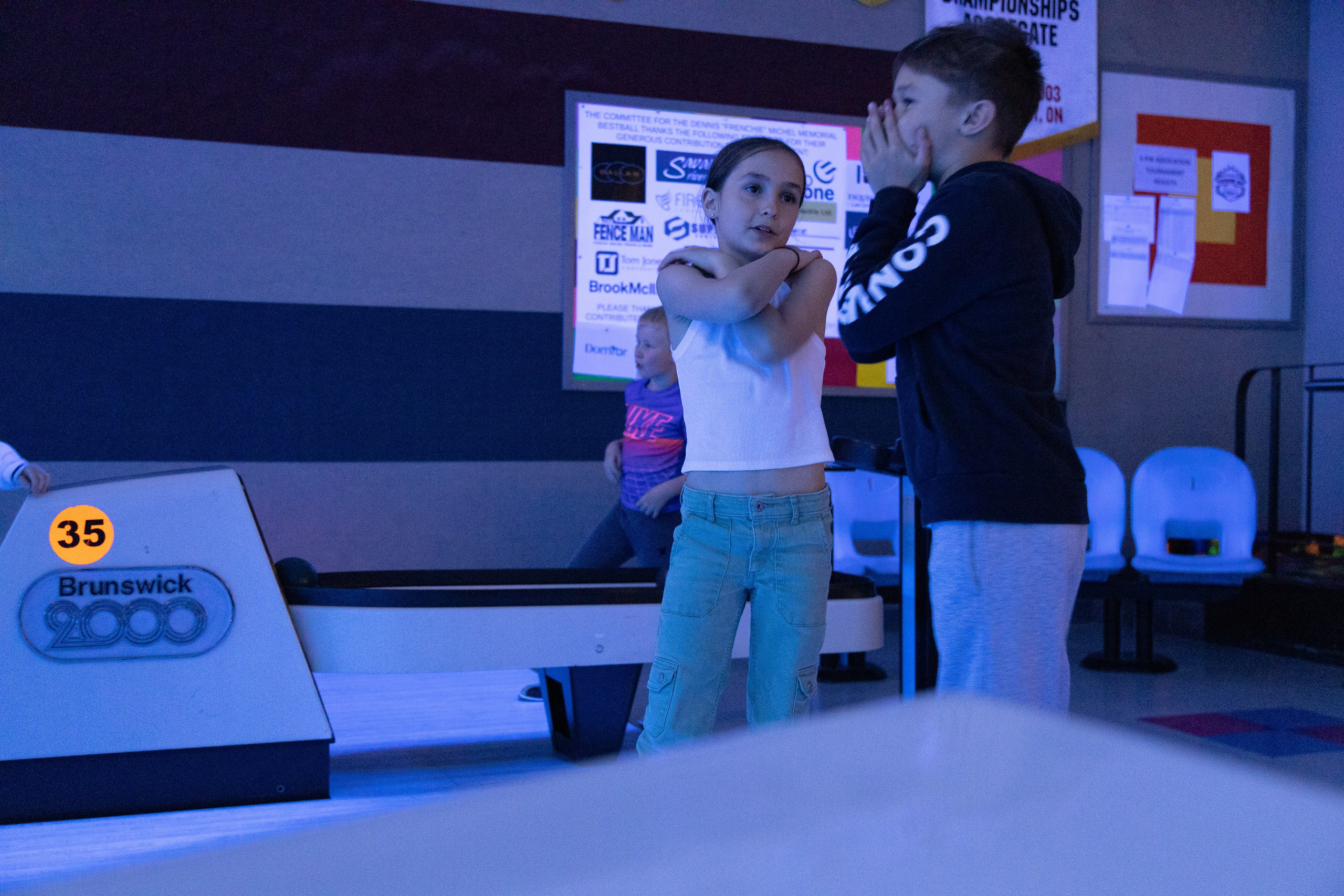 Alex LaCasse’s 8th Birthday at Mario’s Bowl 2025. Toronto Portrait Photographer Lena Lac