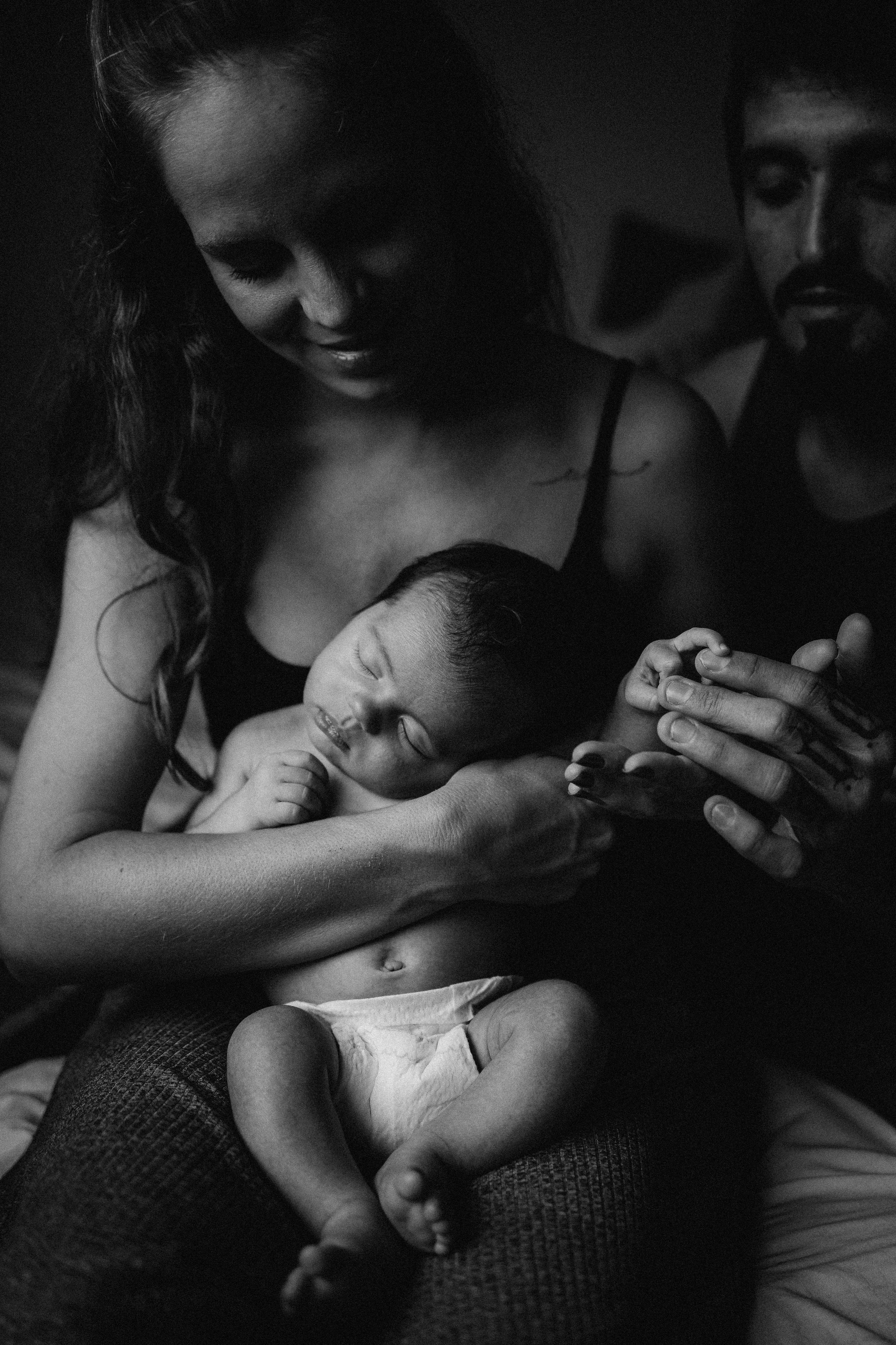 Luca’s 1 month. Fotografa documental de familia e nascimento em Florianópolis SC Daria Ermolaev