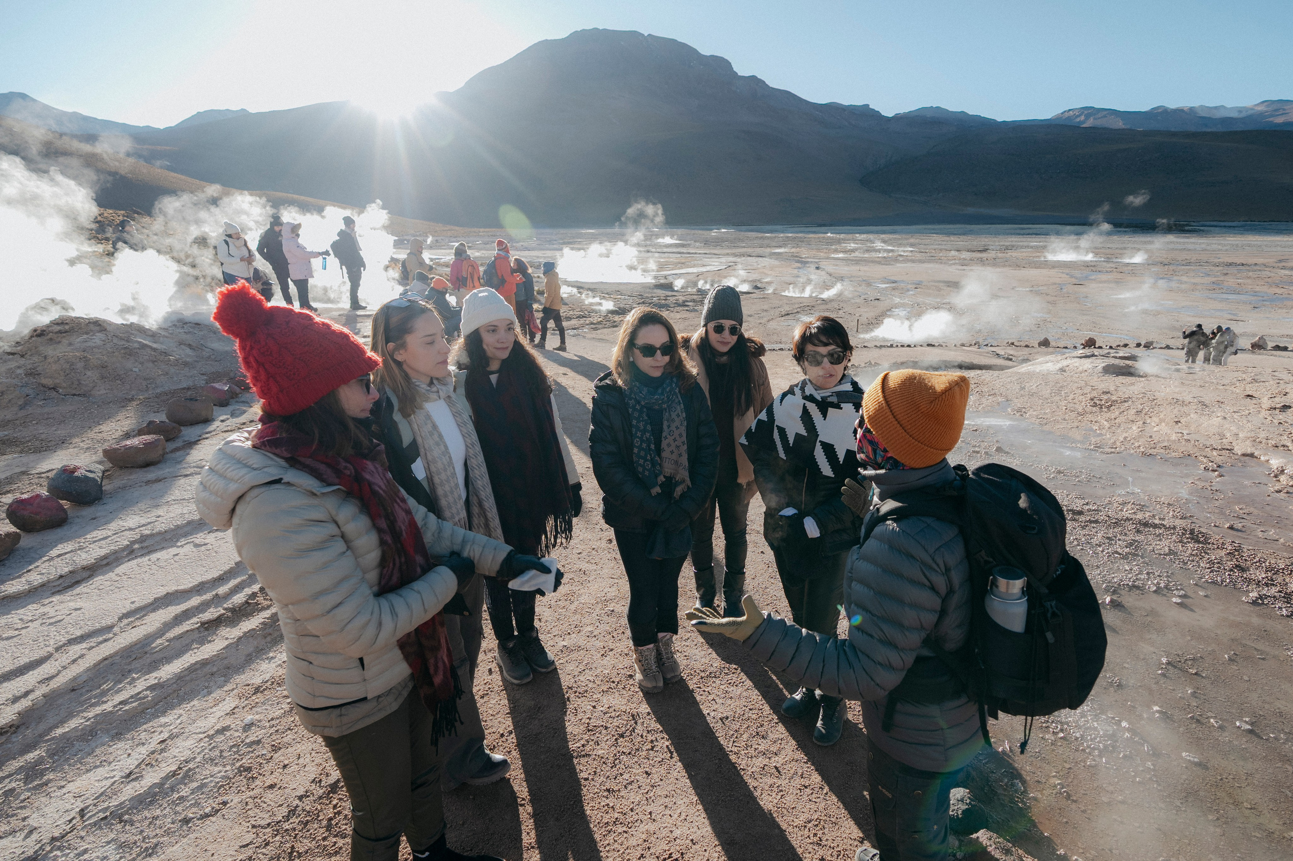 Cobertura de passeio — Geyser el Tatio. Fotógrafo em San Pedro de Atacama