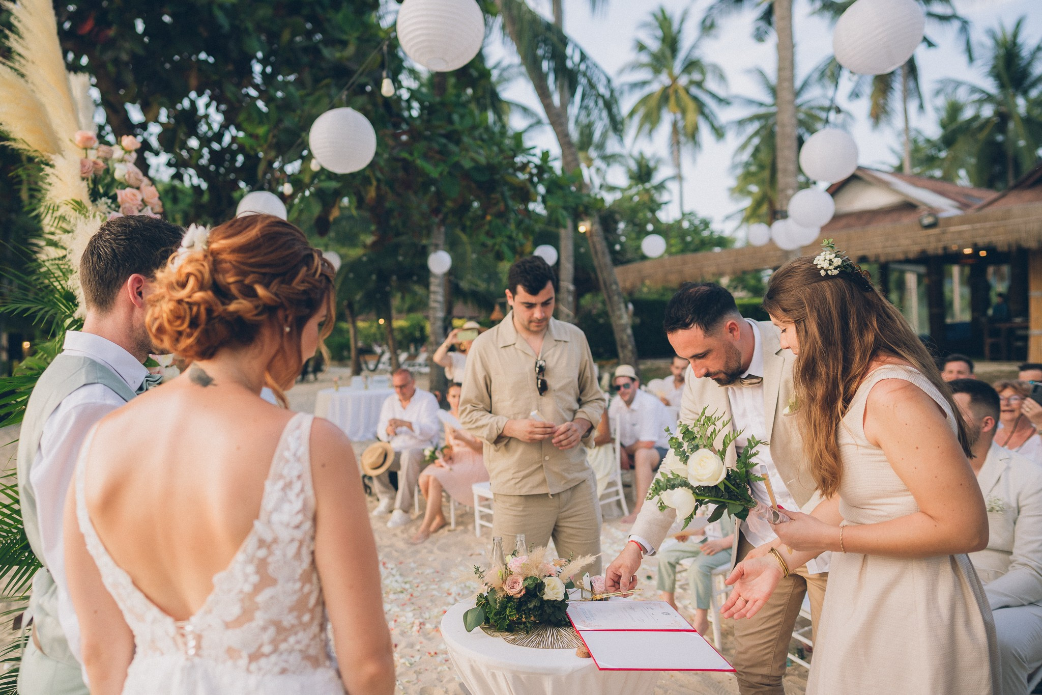 Private Resort Beach Wedding