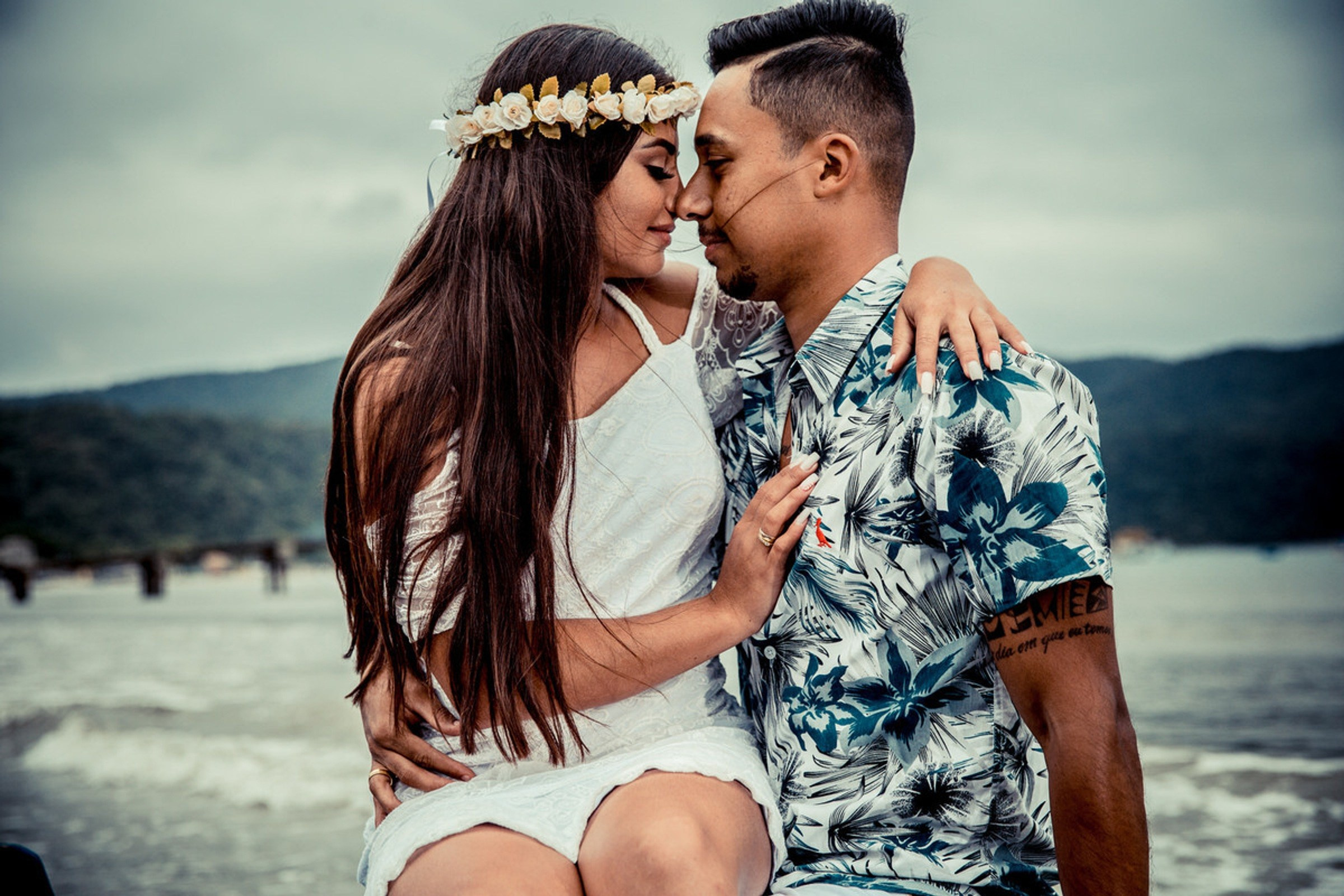 Guaruja — Praia das conchas — Priscila e Lincoln. Studio Melk