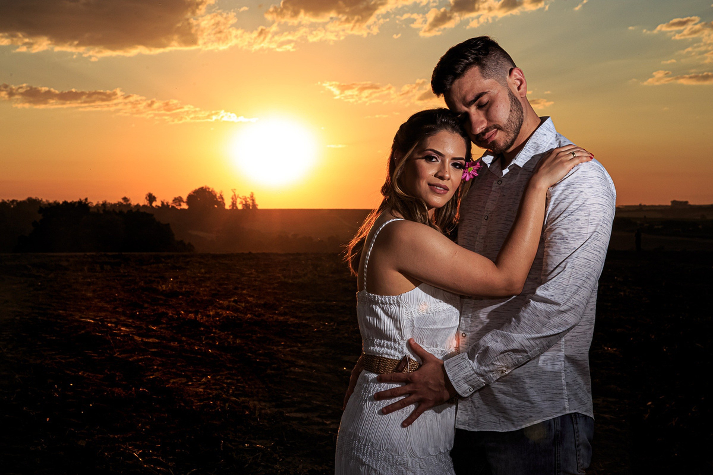 Ensaio Pré-Wedding em Holambra — Juliana e Sílvio | Studio Melk Fotografia
