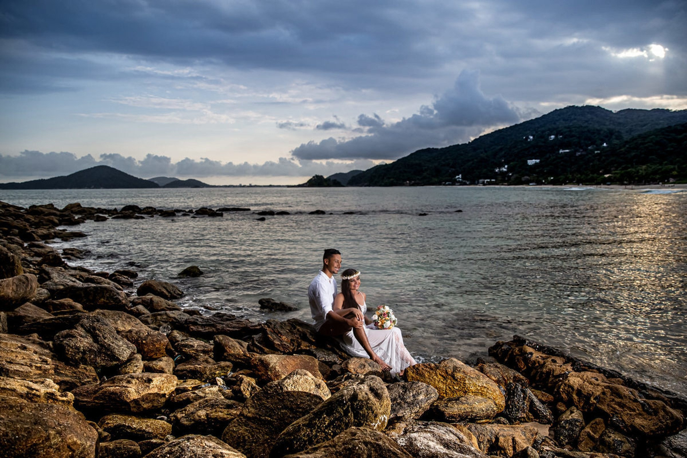 Guaruja — Praia das conchas — Priscila e Lincoln. Studio Melk