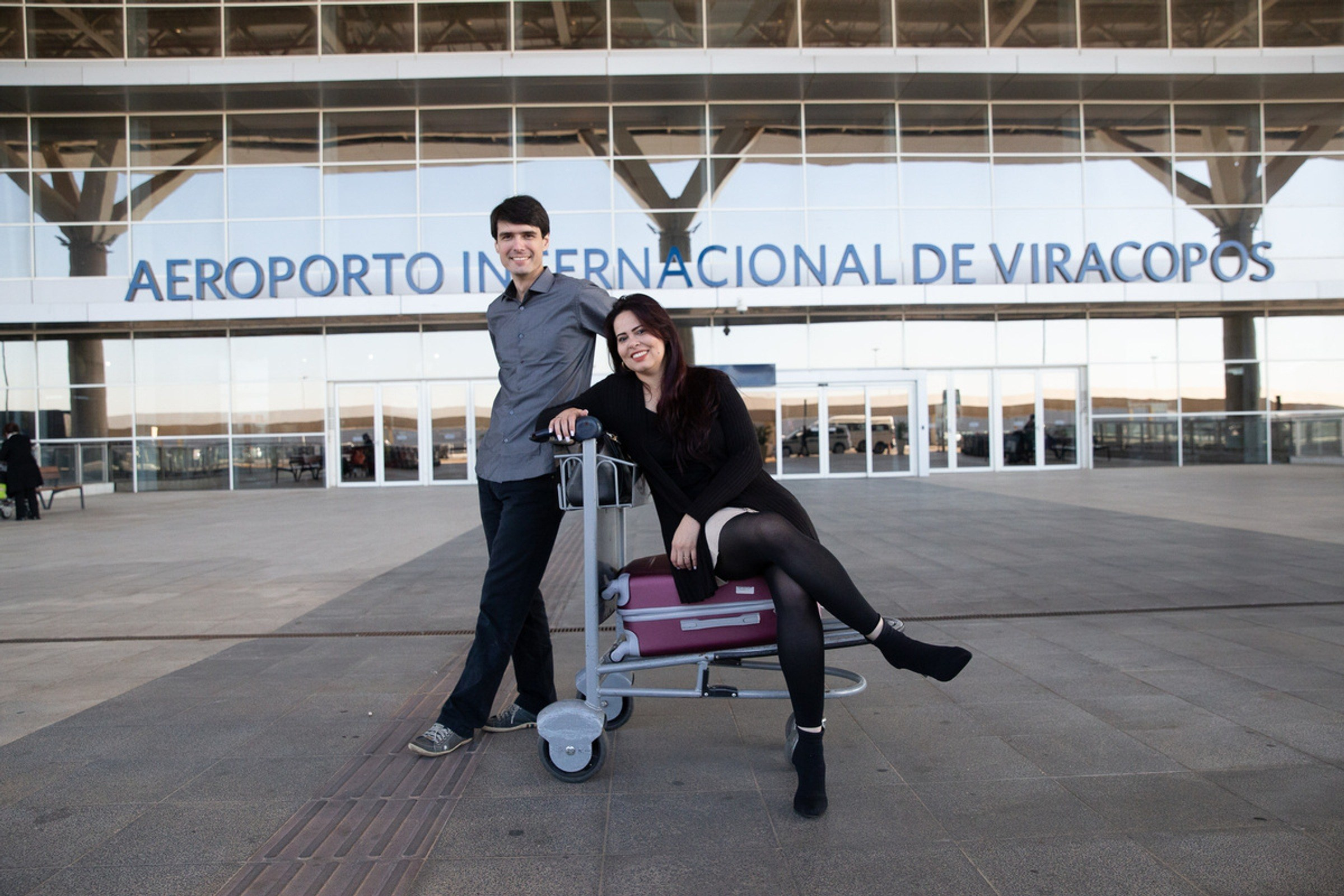 Aeroporto Viracopos — Monique e Renato. Studio Melk
