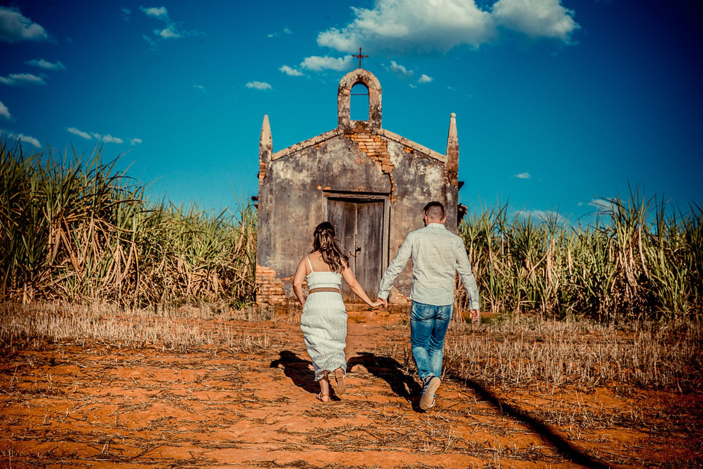 Ensaio Pré-Wedding em Holambra — Juliana e Sílvio | Studio Melk Fotografia