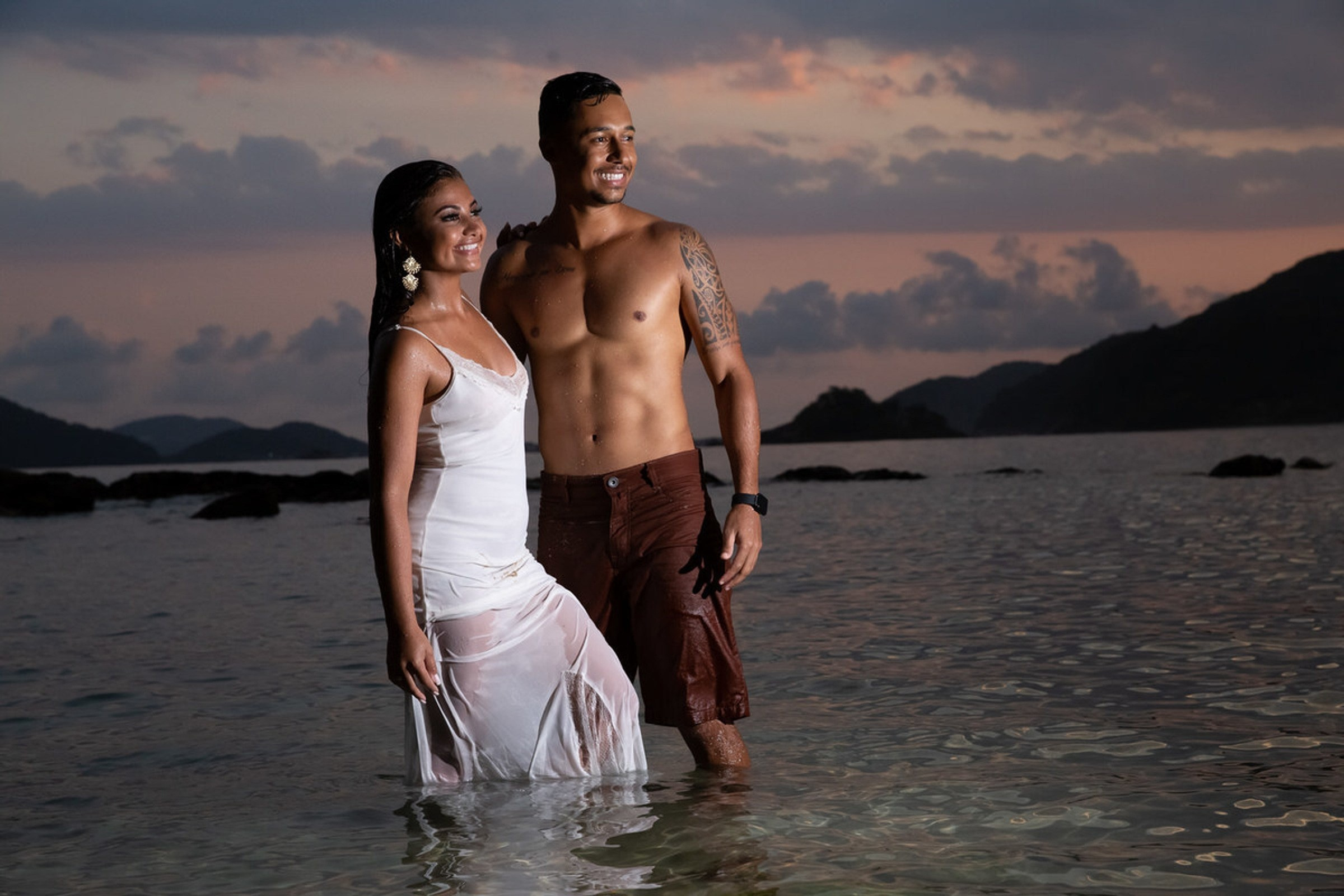 Guaruja — Praia das conchas — Priscila e Lincoln. Studio Melk