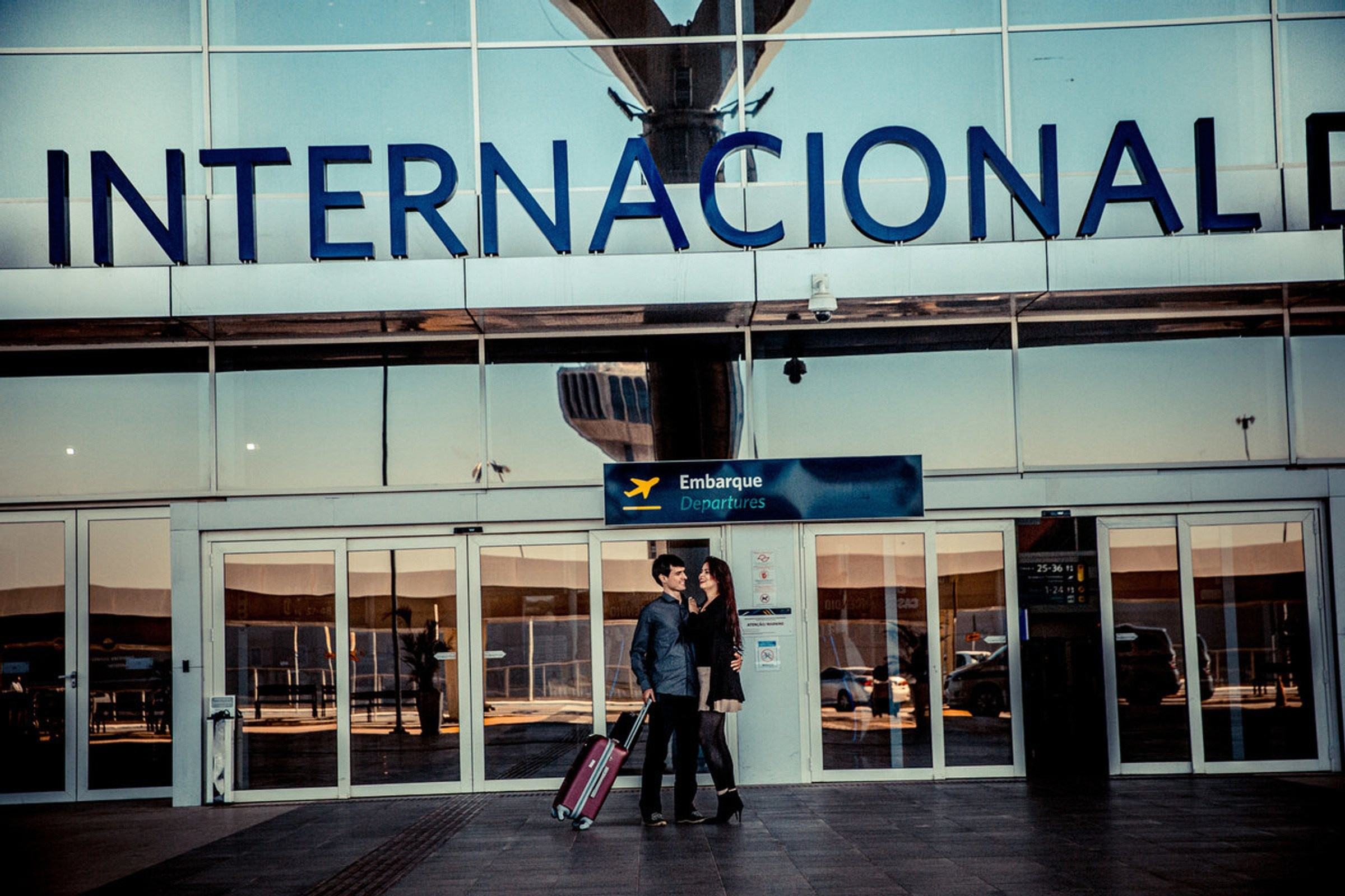 Aeroporto Viracopos — Monique e Renato. Studio Melk