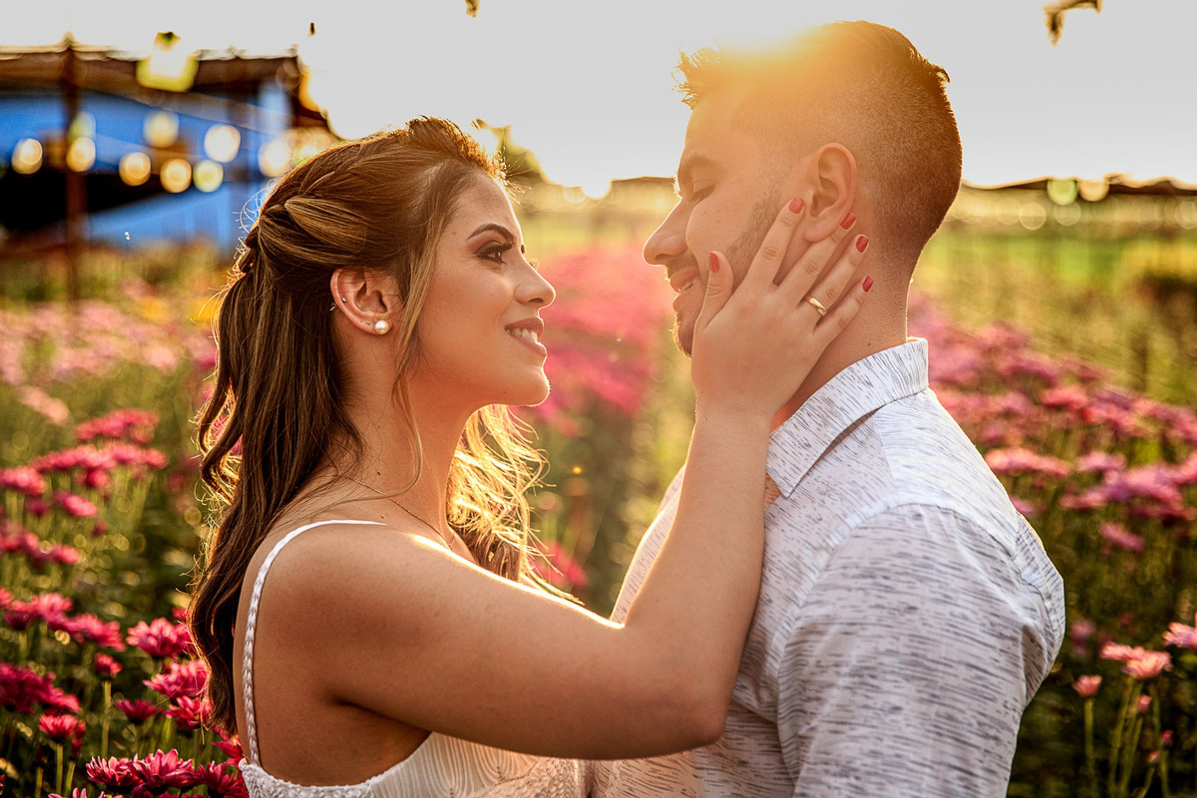 Ensaio Pré-Wedding em Holambra — Juliana e Sílvio | Studio Melk Fotografia