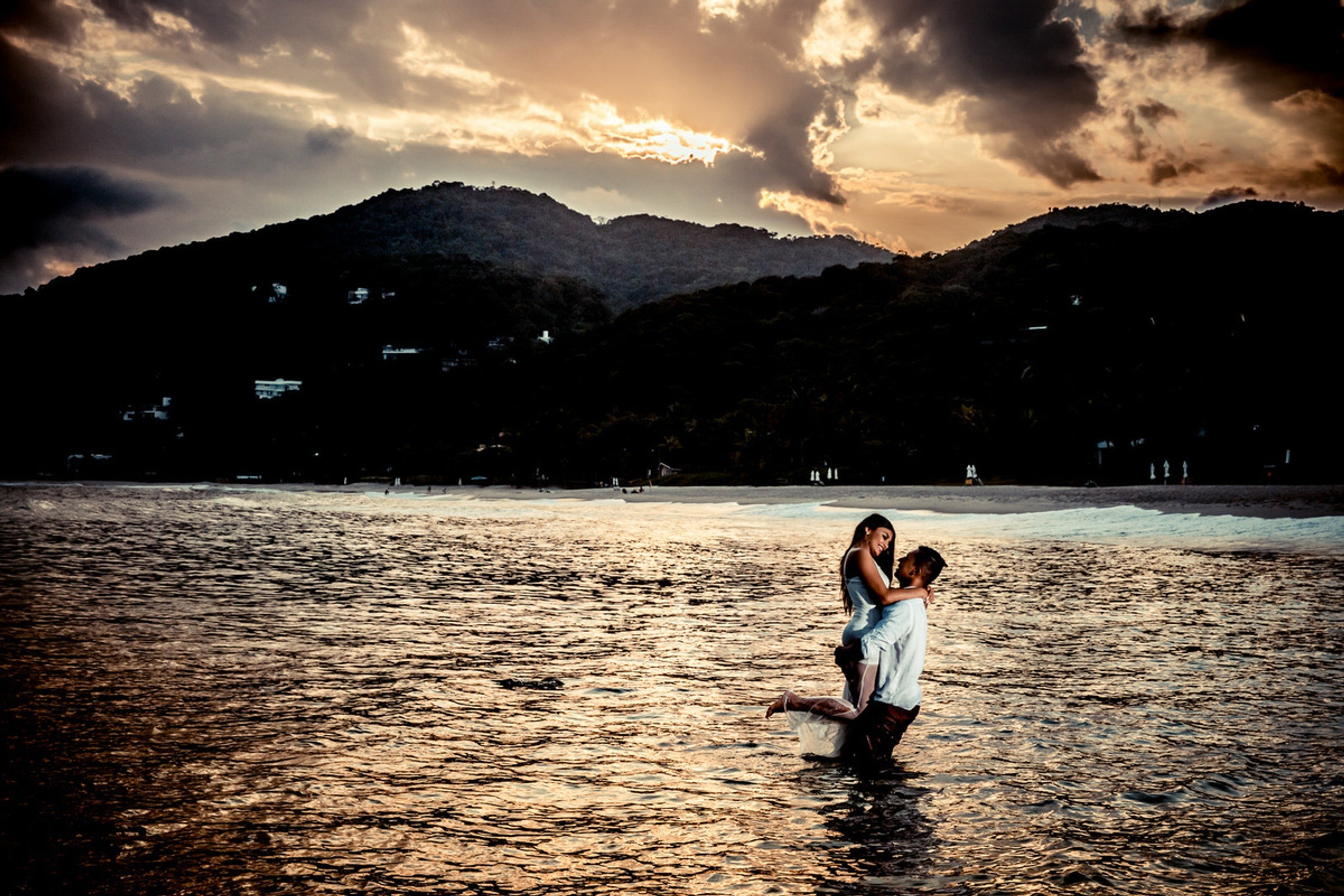 Guaruja — Praia das conchas — Priscila e Lincoln. Studio Melk