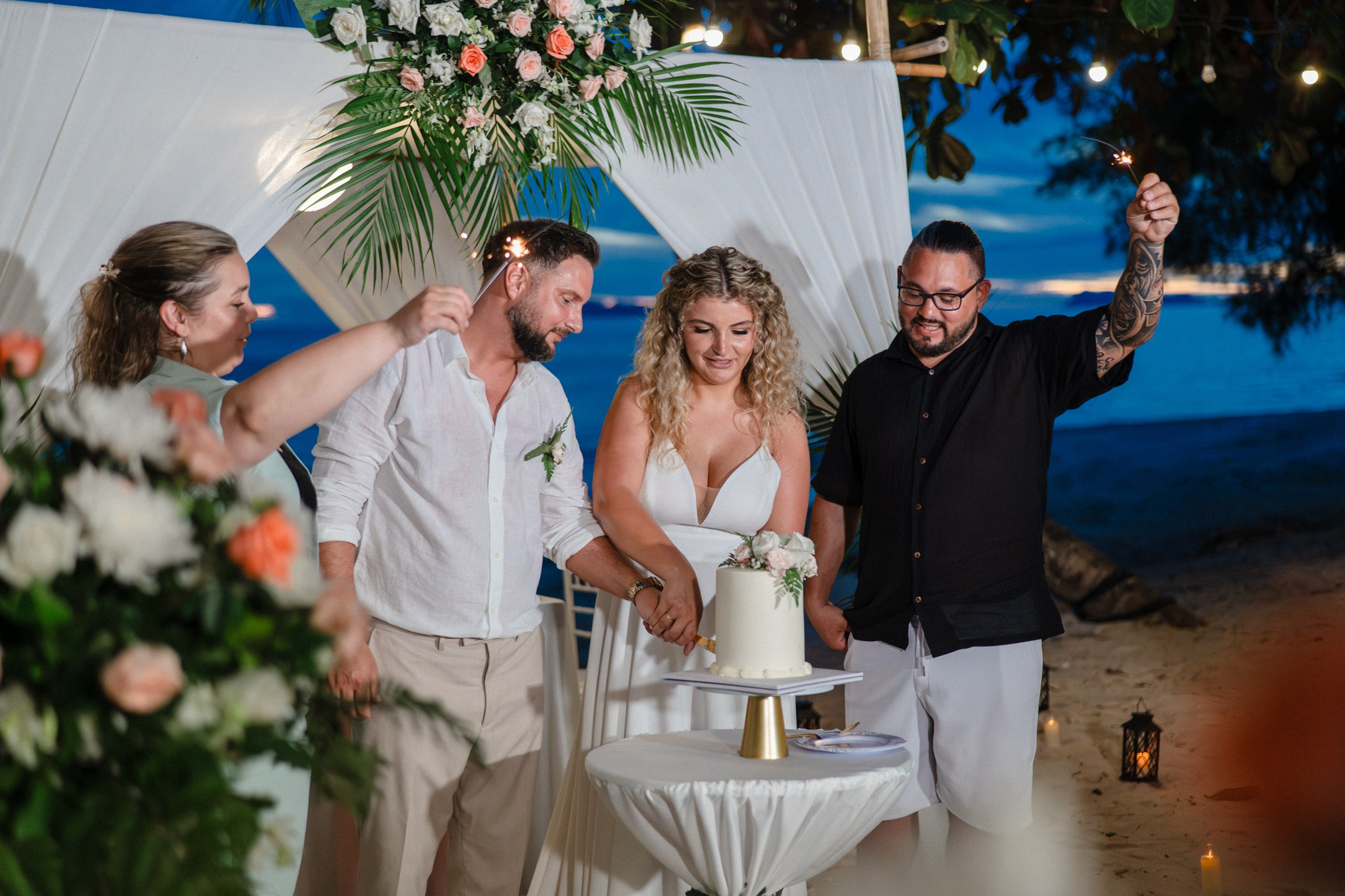 Secluded Beach Wedding Venue