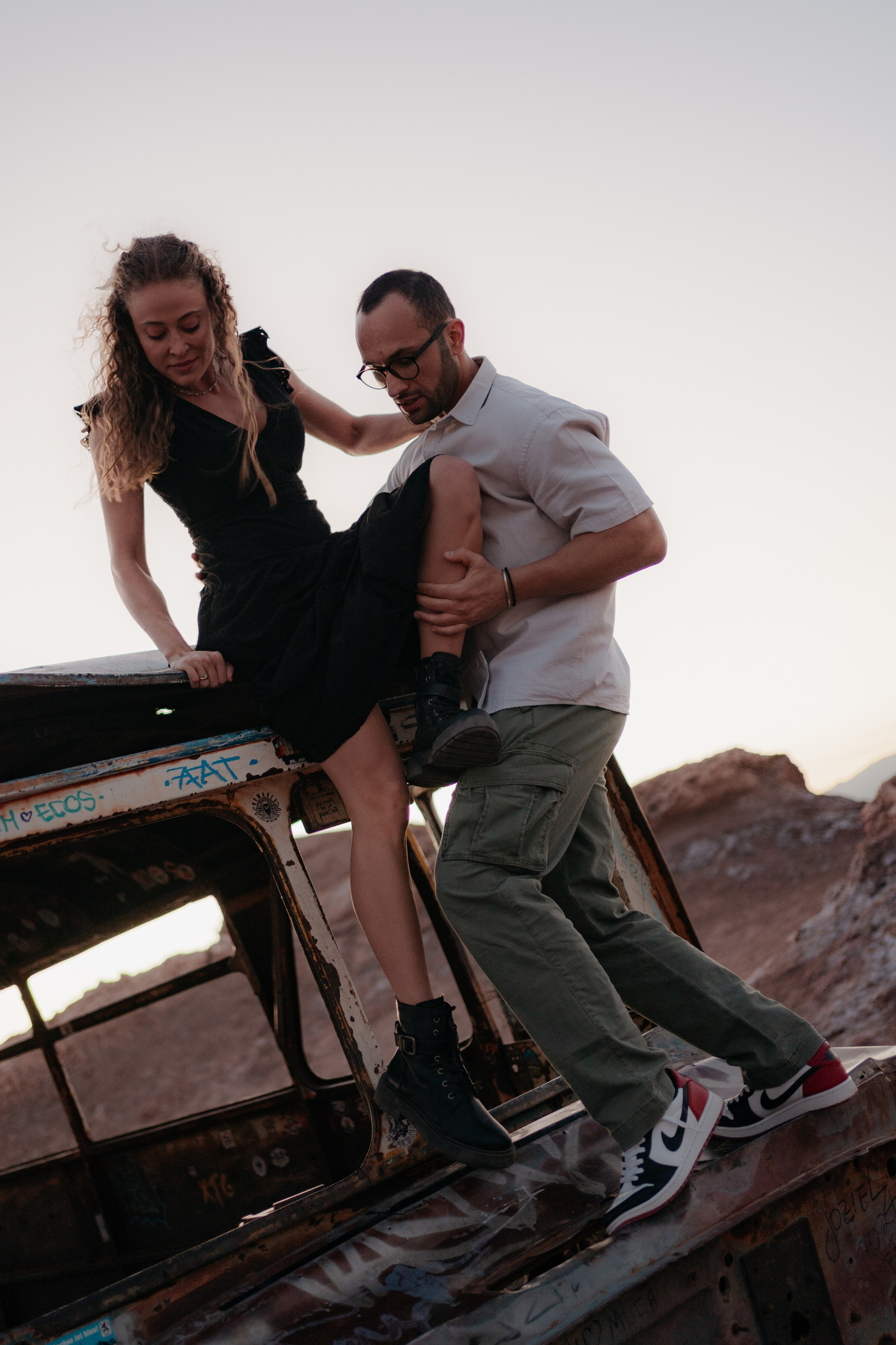 Vallecito — Pré-wedding. Fotógrafo em San Pedro de Atacama